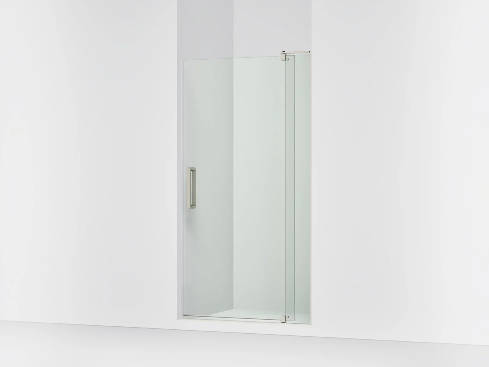 KOHLER K-707546-L Revel Pivot shower door, 74" H x 39-1/8 - 44" W, with 5/16" thick Crystal Clear glass - Image 9
