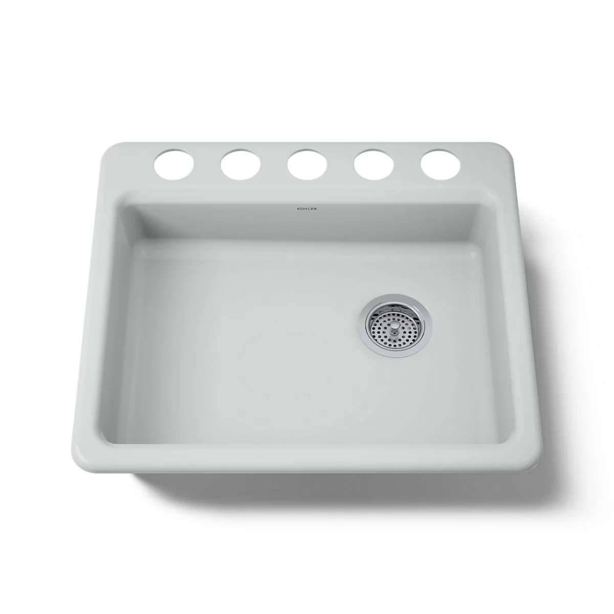 KOHLER K-5479-5U Riverby 25" undermount single-bowl kitchen sink - Image 24