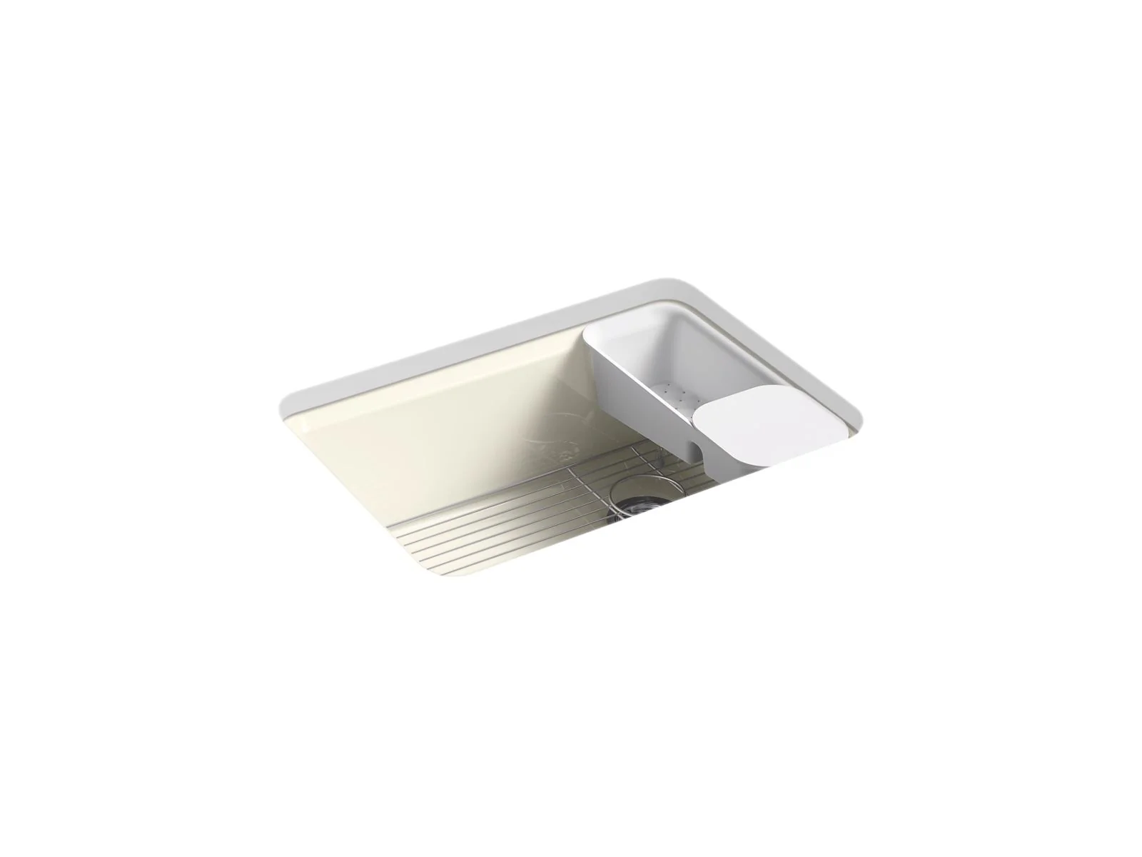 KOHLER K-8668-5UA2 Riverby 27" undermount single-bowl workstation kitchen sink - Image 5