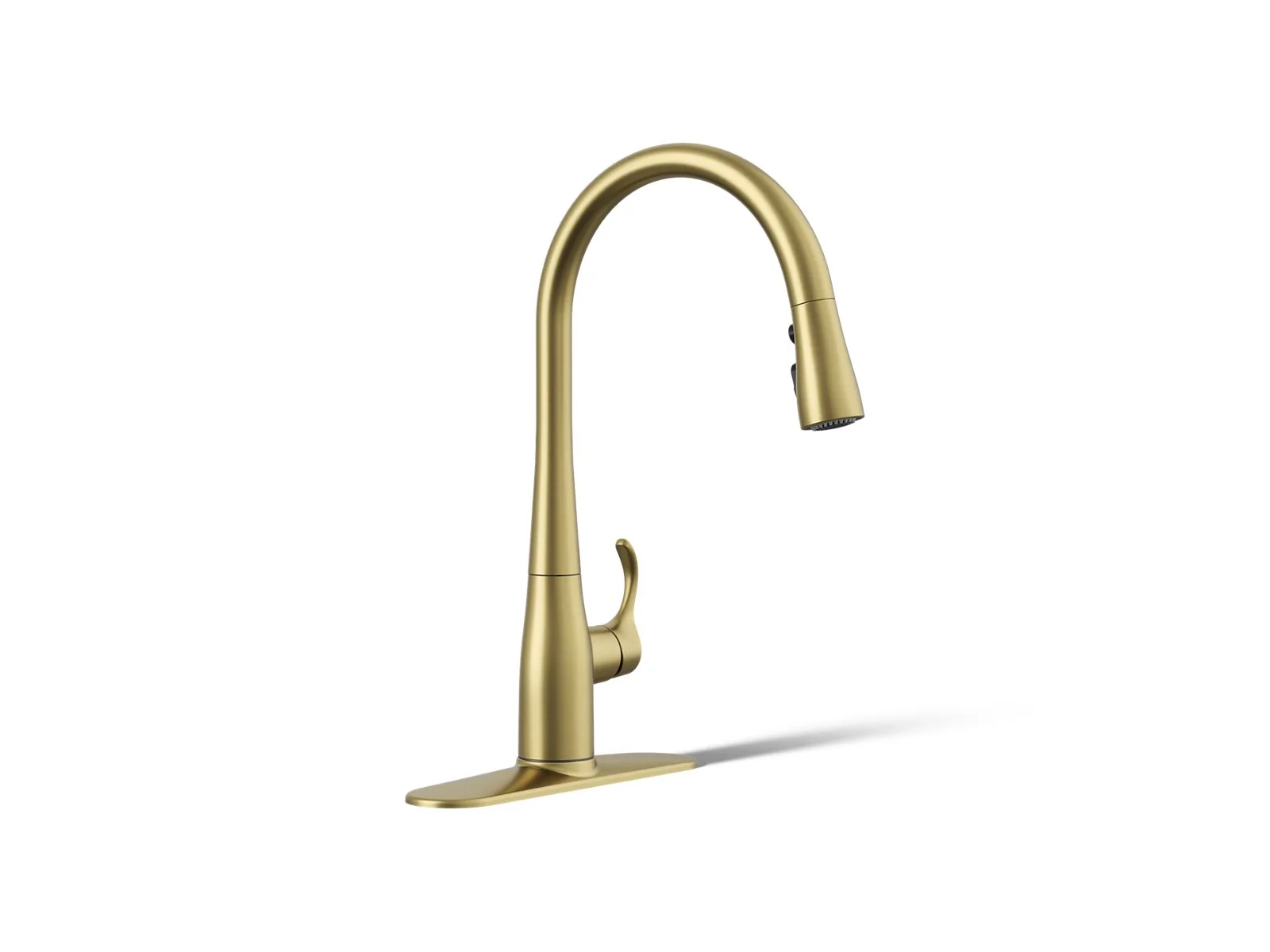 KOHLER K-596 Simplice Pull-down kitchen sink faucet with three-function sprayhead - Image 5