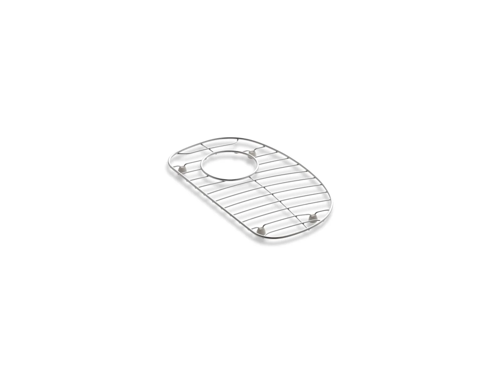 KOHLER K-6071 Stainless steel sink rack, 14-3/8" x 8-1/4" for right-bowl of K-6498 Iron/Tones Smart Divide kitchen sink