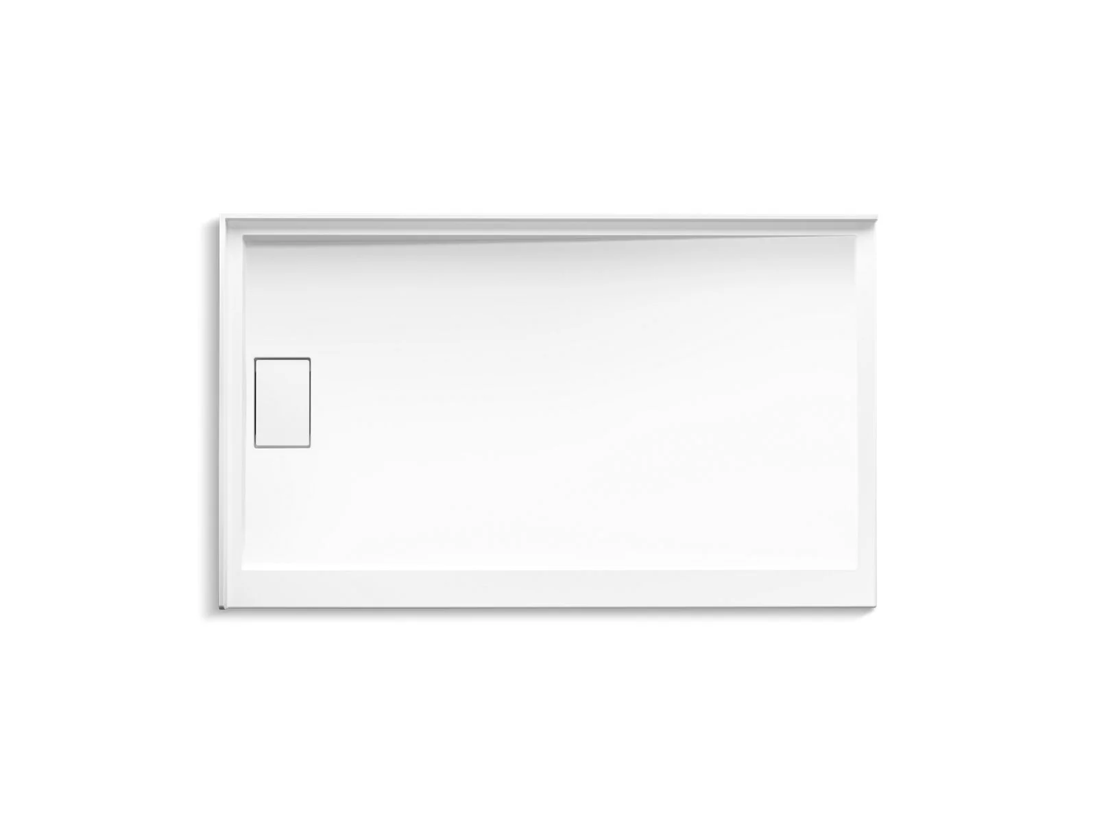 KOHLER K-44155 Stoneridge 60" x 36" corner shower base, left drain - Image 2