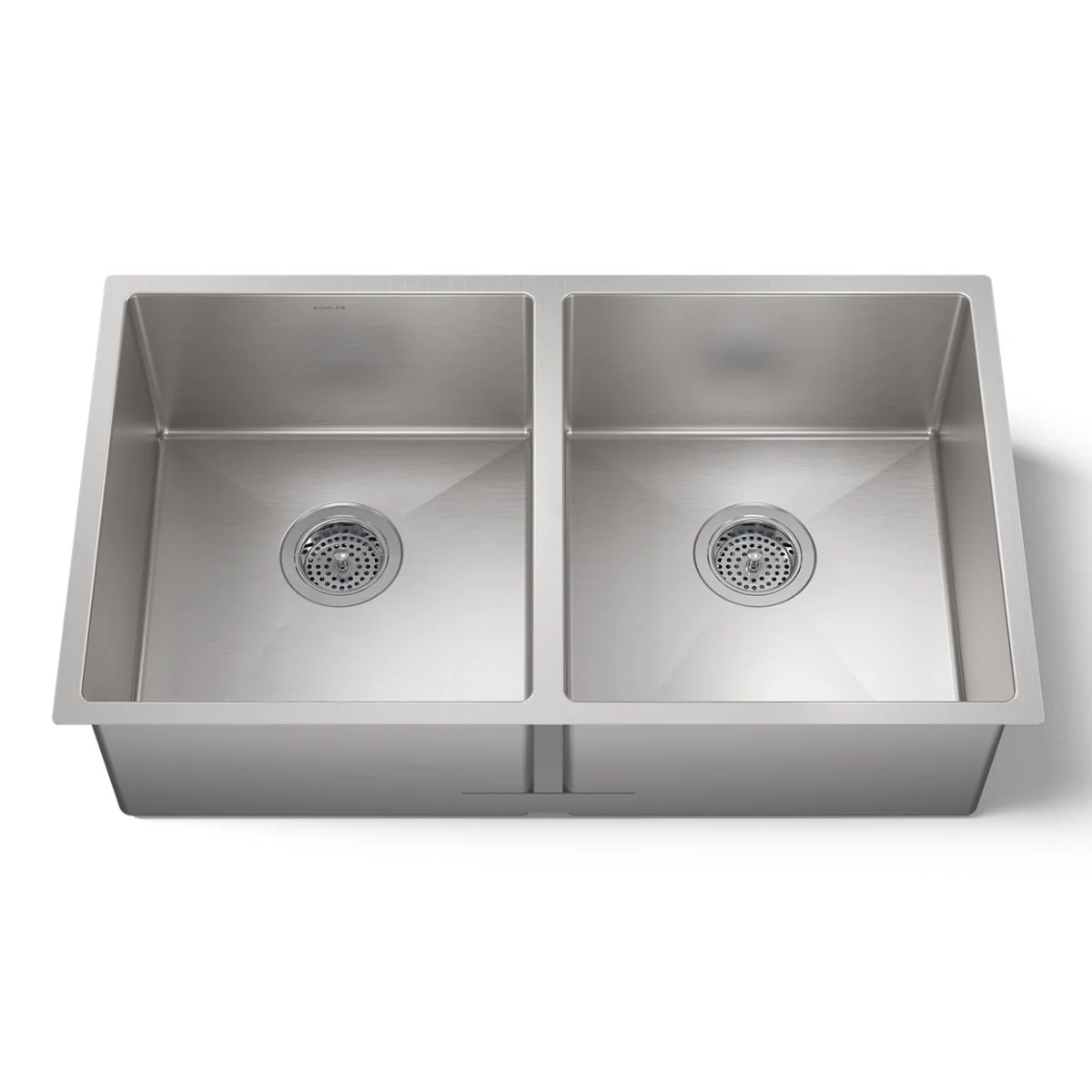 KOHLER K-5281 Strive 32" undermount double-bowl kitchen sink with accessories - Image 6