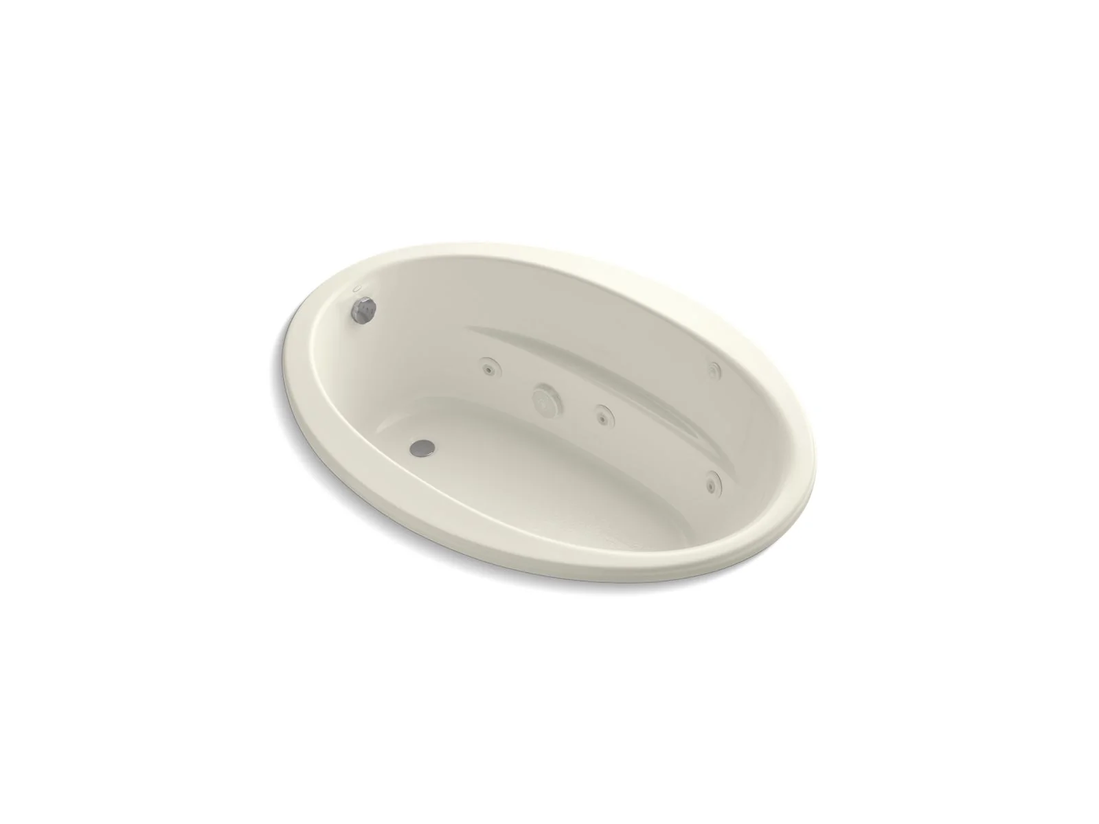KOHLER K-1162 Sunward 60" x 42" drop-in whirlpool bath - Image 2