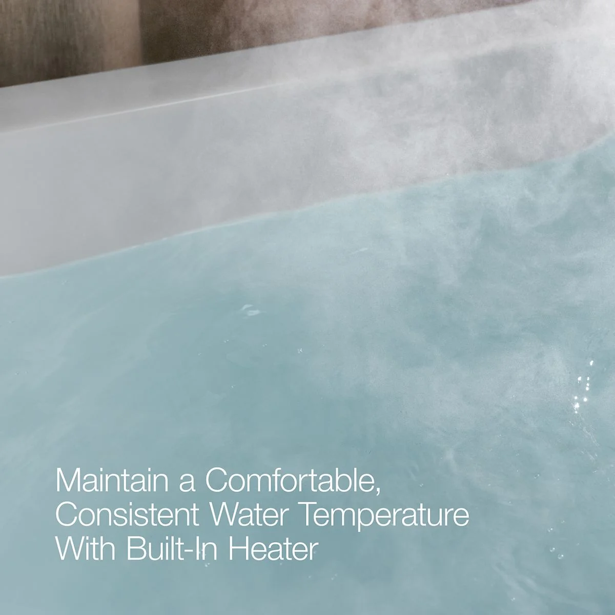 KOHLER K-856-GHCP Tea-for-Two 66" x 36" drop-in Heated BubbleMassage air bath - Image 16