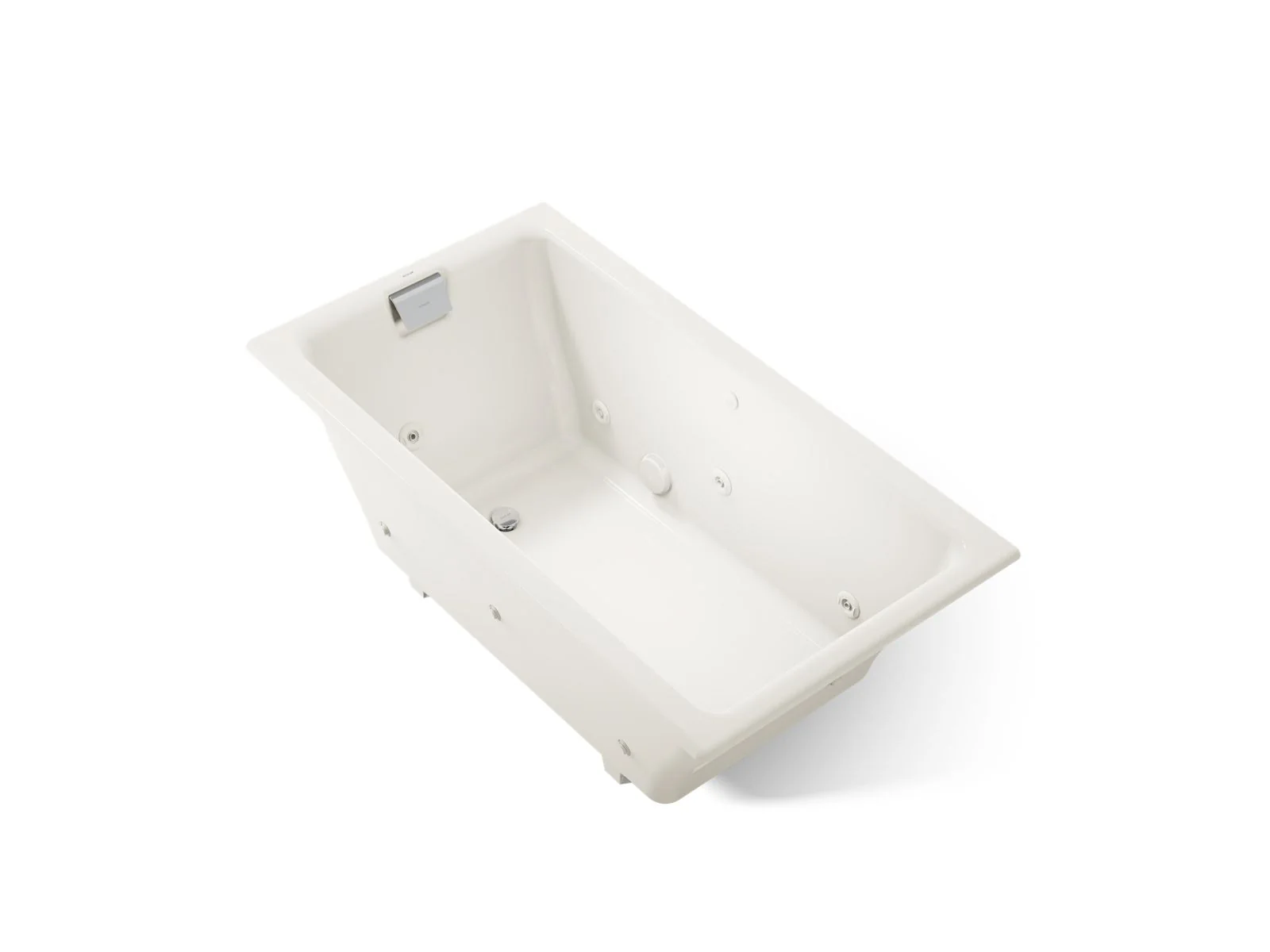 KOHLER K-856-JHE Tea-for-Two 66" x 36" drop-in/undermount whirlpool bath - Image 15