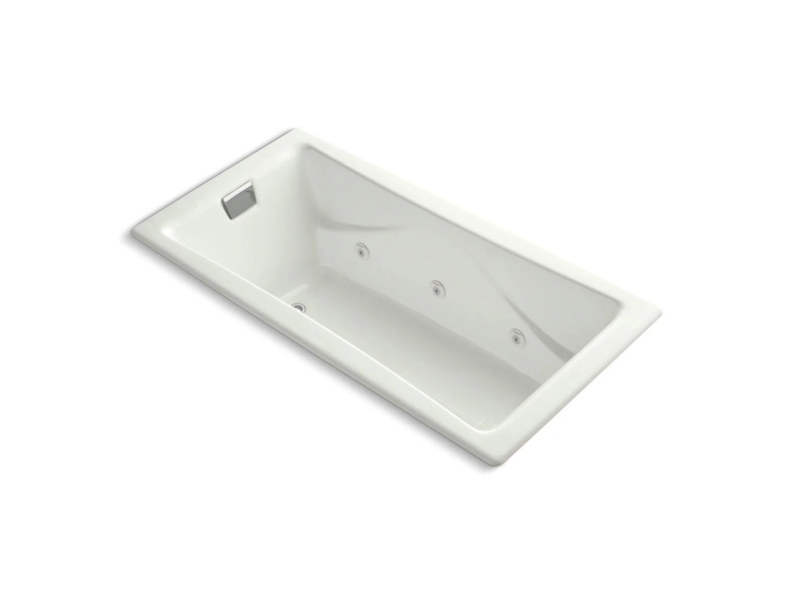 KOHLER K-865-JHD Tea-for-Two 71-3/4" x 36" drop-in/undermount whirlpool bath - Image 4