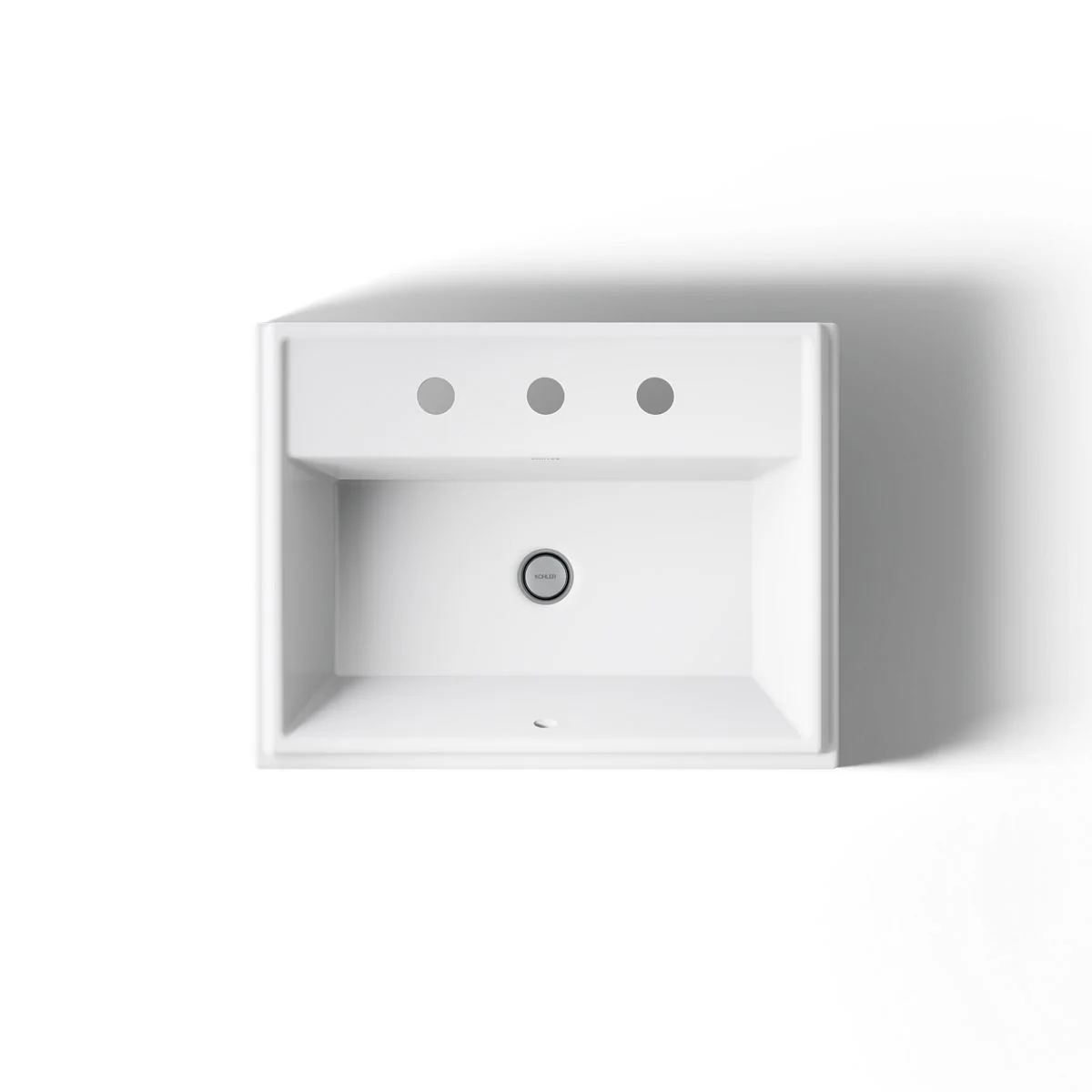 KOHLER K-2991-8 Tresham 21-3/4" rectangular drop-in bathroom sink - Image 4
