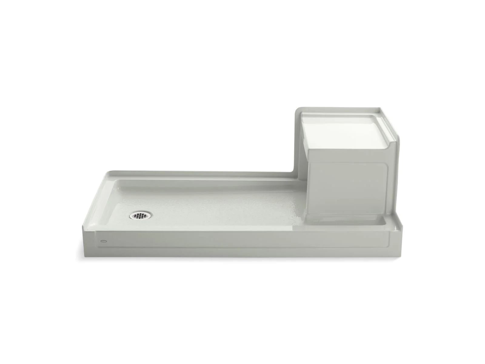 KOHLER K-1977 Tresham 60" x 32" alcove shower base, left drain - Image 3