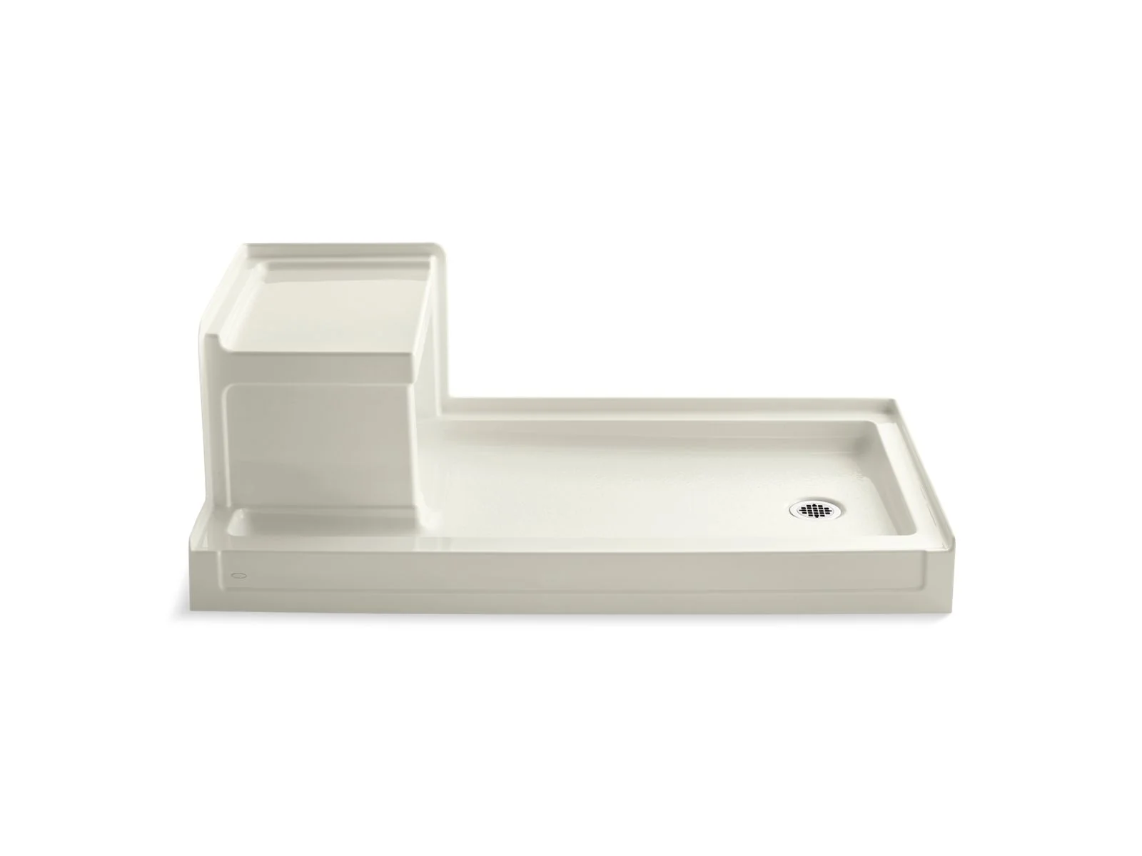KOHLER K-1976 Tresham 60" x 32" alcove shower base, right drain - Image 2