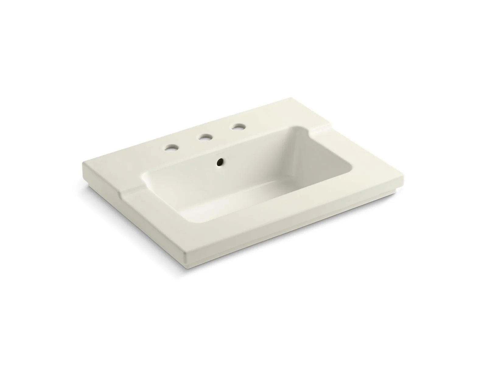 KOHLER K-2979-8 Tresham Vanity-top bathroom sink with 8" widespread faucet holes - Image 4
