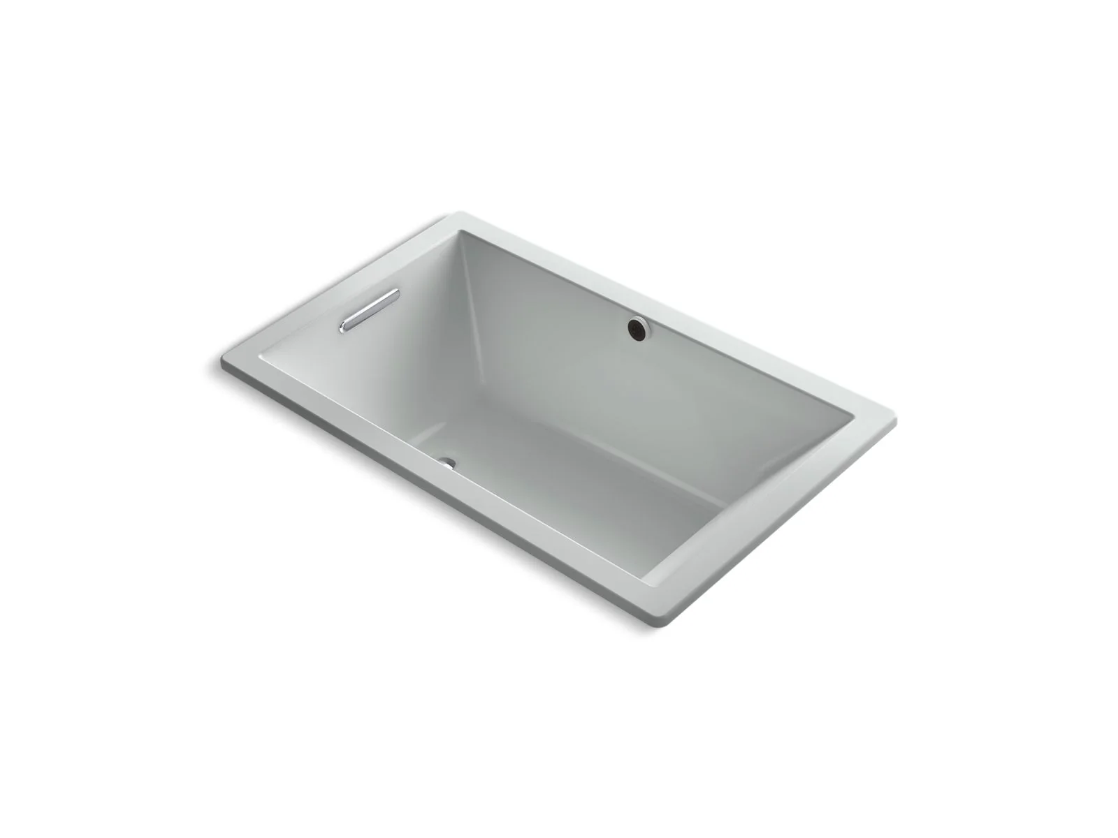 KOHLER K-1848-W1 Underscore 60" x 36" drop-in bath with Bask heated surface - Image 4