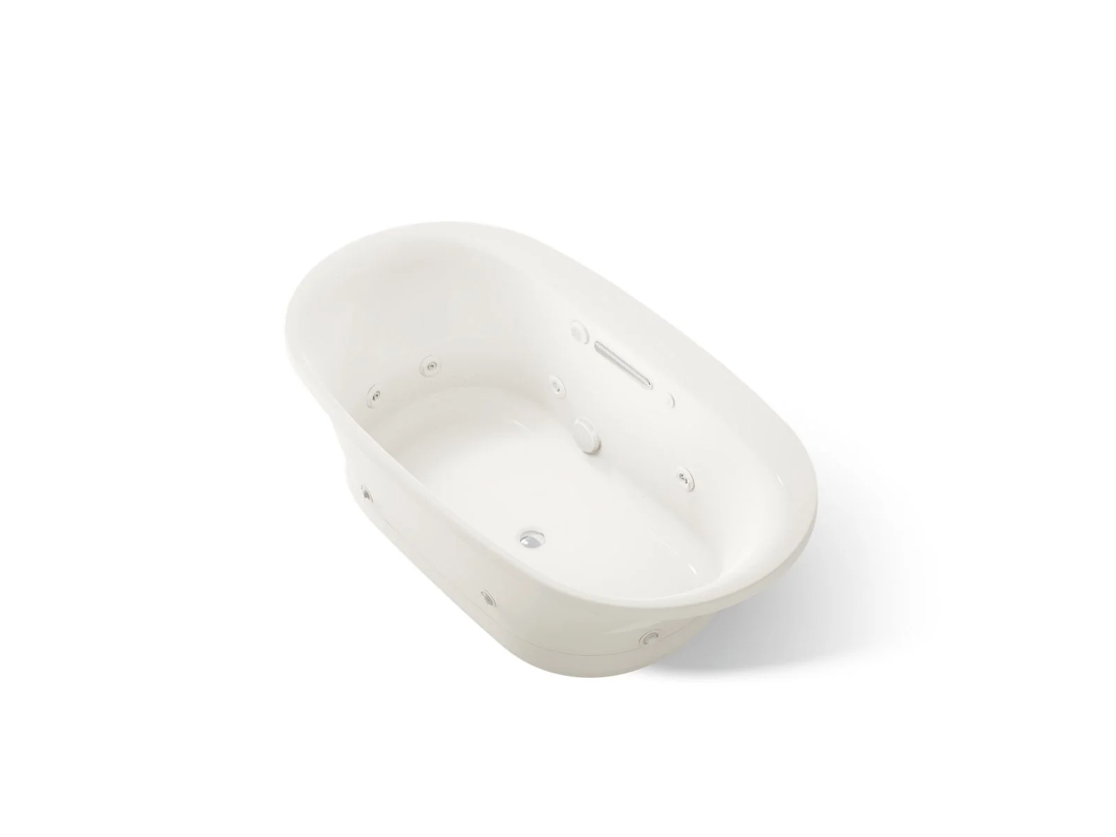 KOHLER K-5716-XHGH Underscore 65-1/2" x 35-3/4" drop-in Heated BubbleMassage air bath with whirlpool - Image 22
