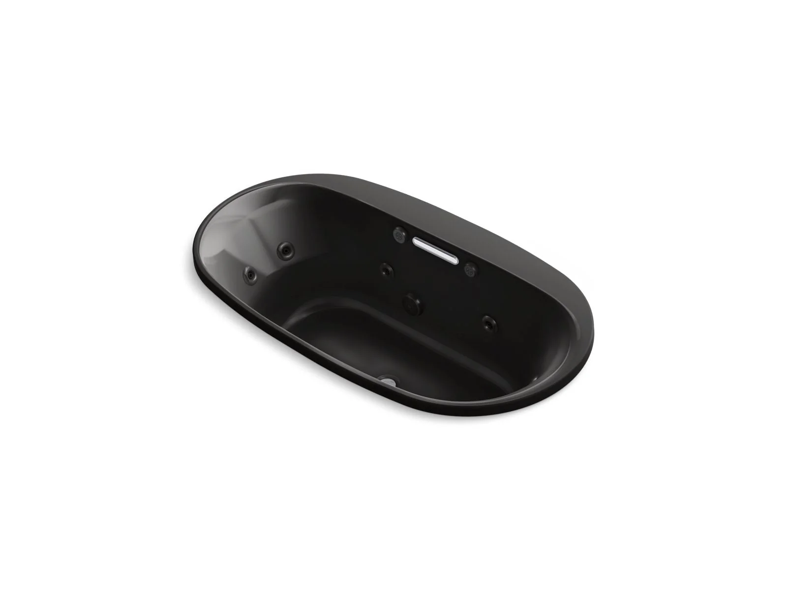 KOHLER K-5716-XHGH Underscore 65-1/2" x 35-3/4" drop-in Heated BubbleMassage air bath with whirlpool - Image 3