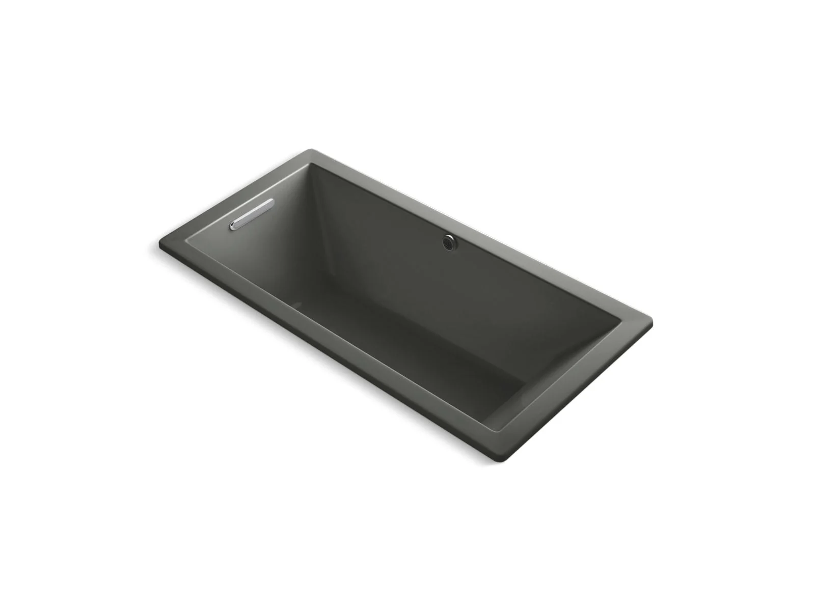 KOHLER K-1821-W1 Underscore 66" x 32" drop-in bath with Bask heated surface - Image 2