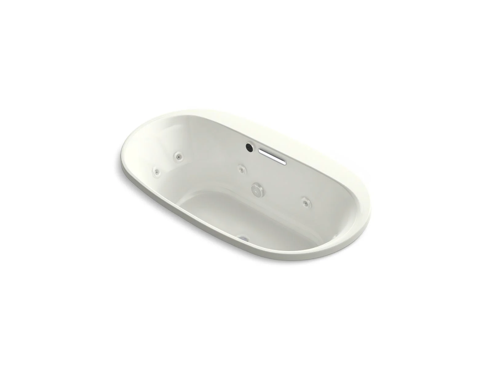 KOHLER K-5716-JH Underscore 66" x 36" drop-in heated whirlpool bath - Image 6