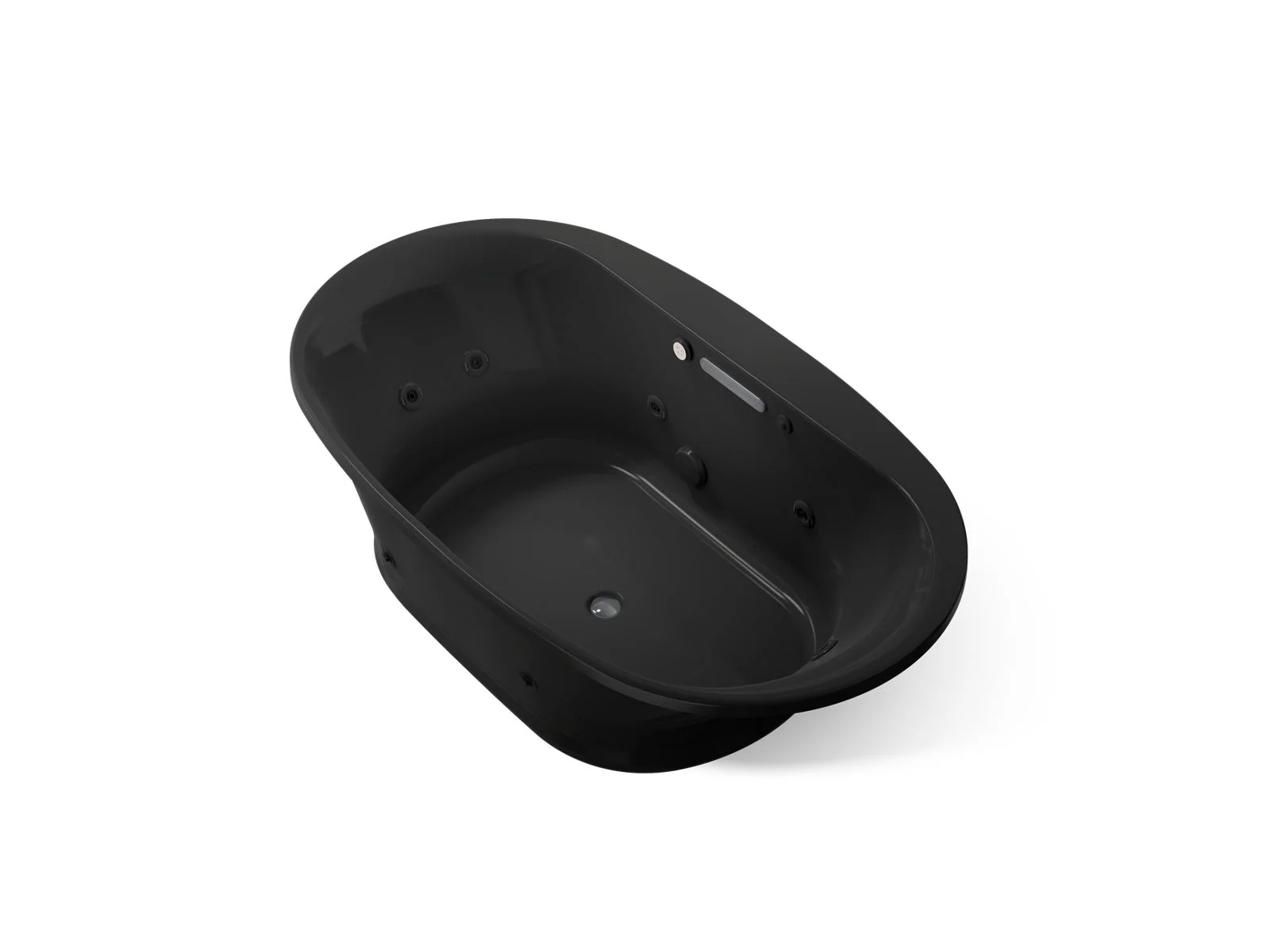 KOHLER K-5718-XHGH Underscore 71-1/2" x 41-1/2" drop-in Heated BubbleMassage air bath with whirlpool - Image 12