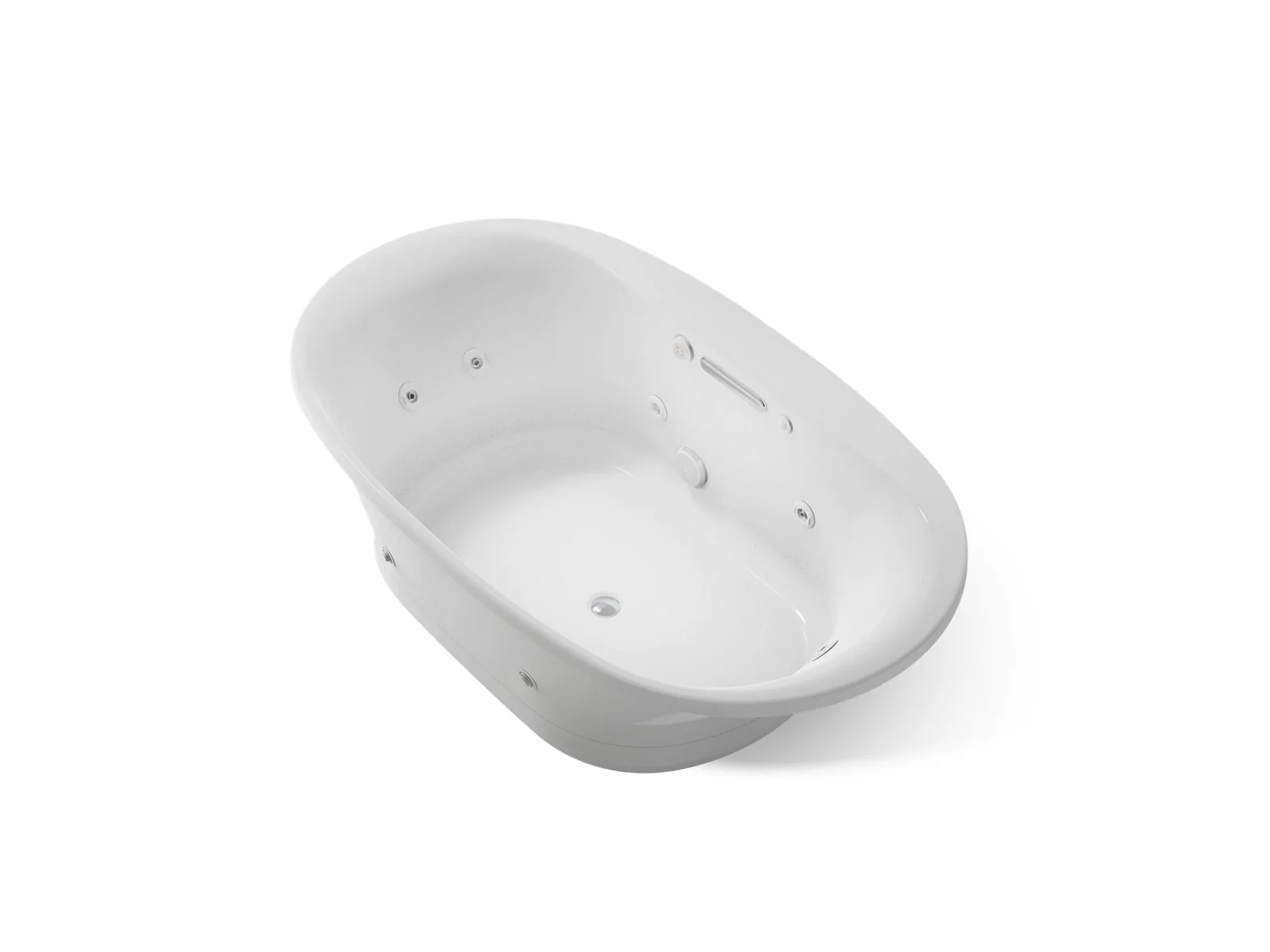 KOHLER K-5718-XHGH Underscore 71-1/2" x 41-1/2" drop-in Heated BubbleMassage air bath with whirlpool - Image 17