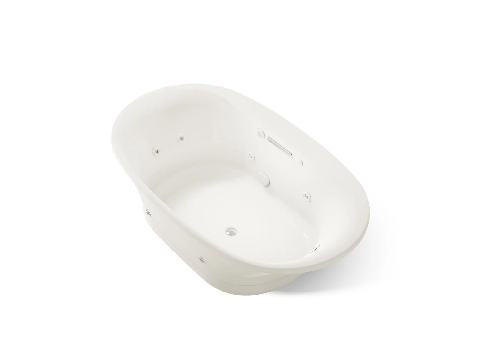 KOHLER K-5718-XHGH Underscore 71-1/2" x 41-1/2" drop-in Heated BubbleMassage air bath with whirlpool - Image 22