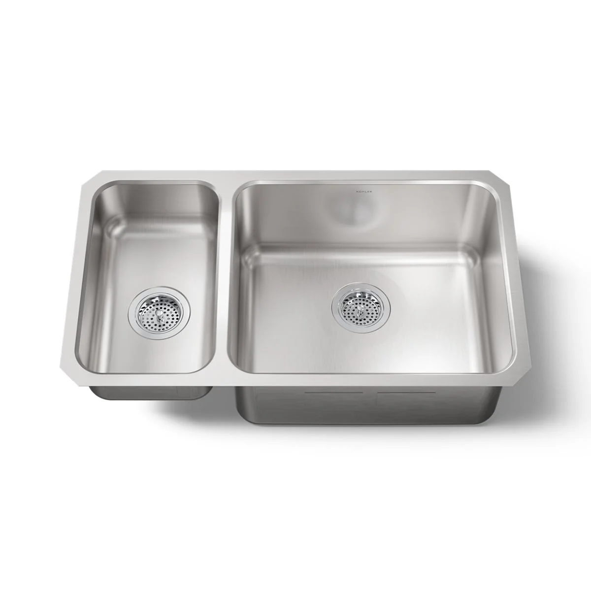 KOHLER K-3174-L Undertone 31-1/2" undermount double-bowl kitchen sink - Image 5