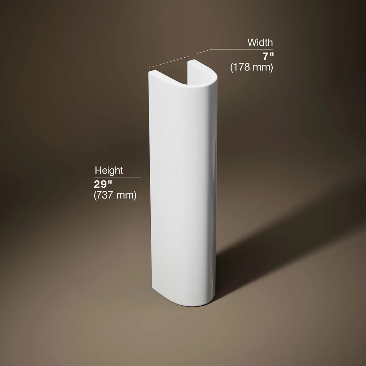 KOHLER K-5246 Veer Pedestal - Image 12