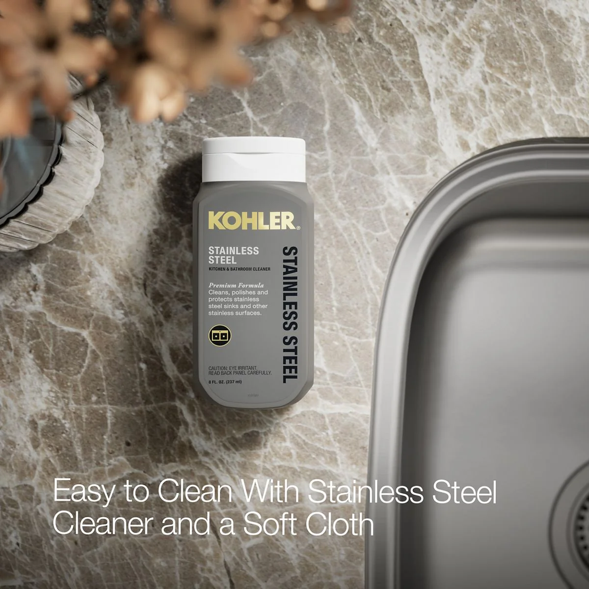 KOHLER K-75791-4 Verse 33" top-/undermount double-bowl kitchen sink - Image 5