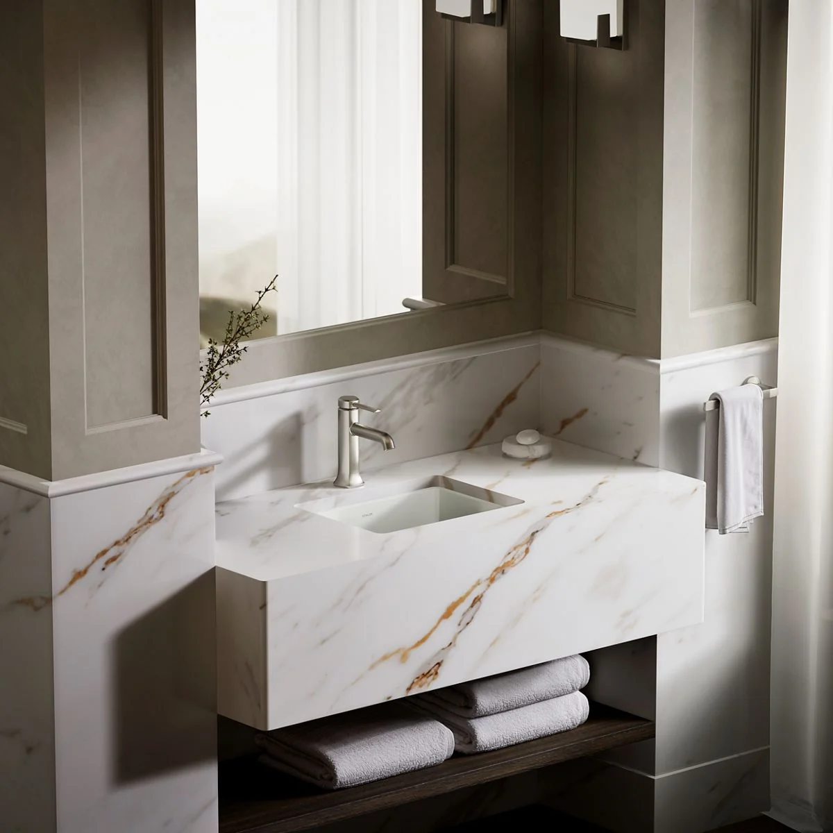 KOHLER K-8189 Verticyl 17" rectangular undermount bathroom sink - Image 10