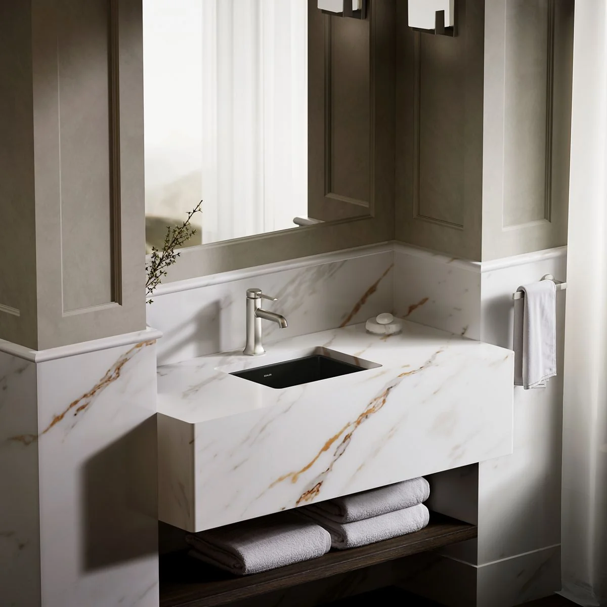KOHLER K-8189 Verticyl 17" rectangular undermount bathroom sink - Image 24
