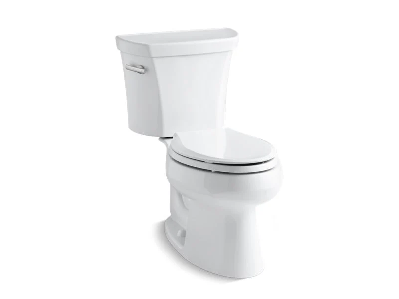 KOHLER K-3998-UT Wellworth Two-piece elongated toilet, 1.28 gpf
