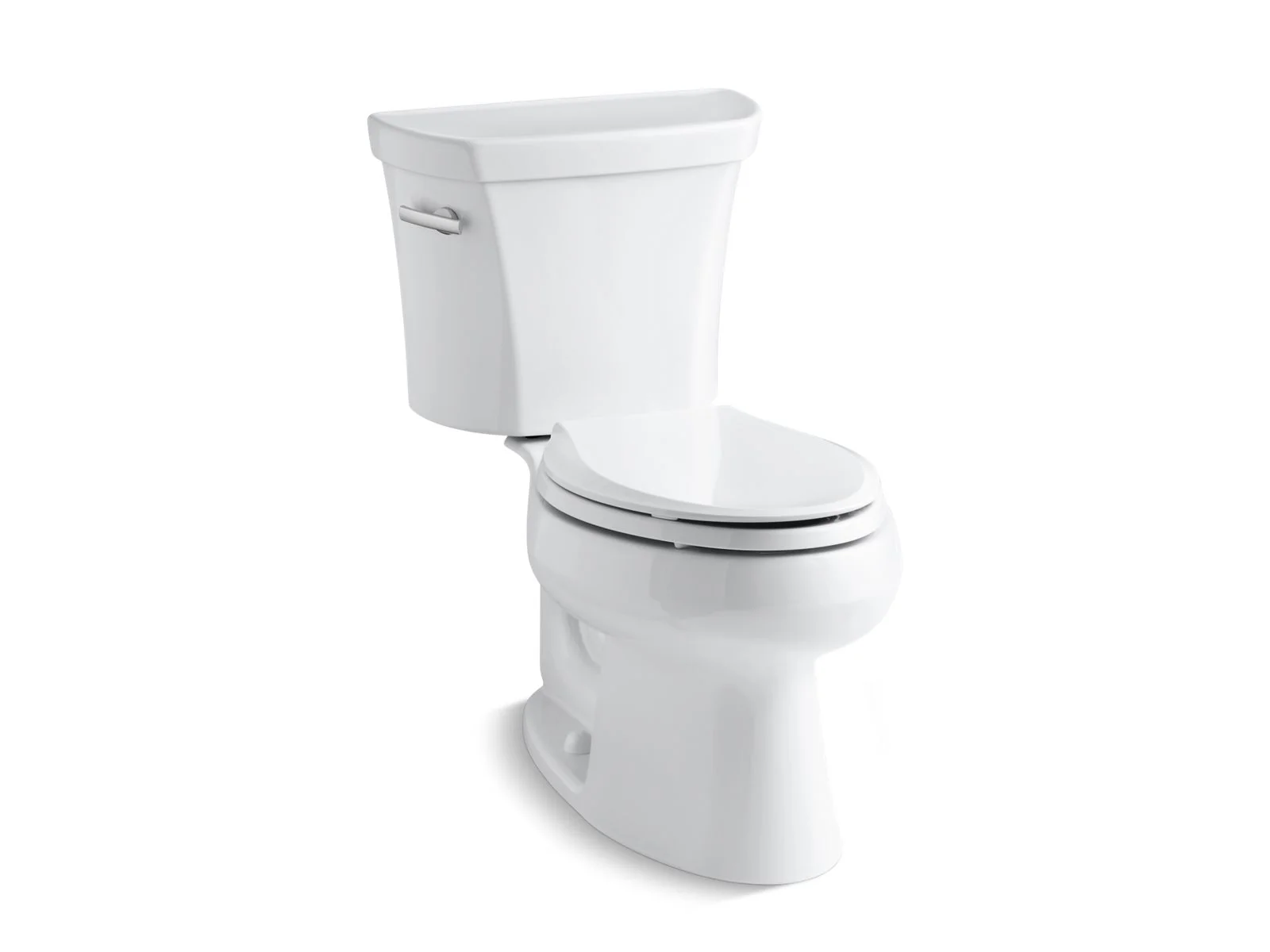 KOHLER K-3998-UT Wellworth Two-piece elongated toilet, 1.28 gpf - Image 4