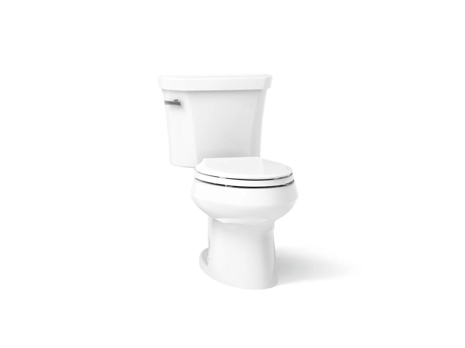 KOHLER K-3998-T Wellworth Two-piece elongated toilet, 1.28 gpf - Image 5
