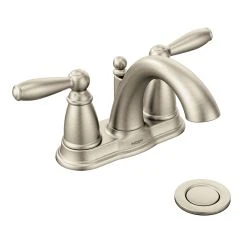 Moen Brantford 6610 Two-Handle Bathroom Faucet - Image 2