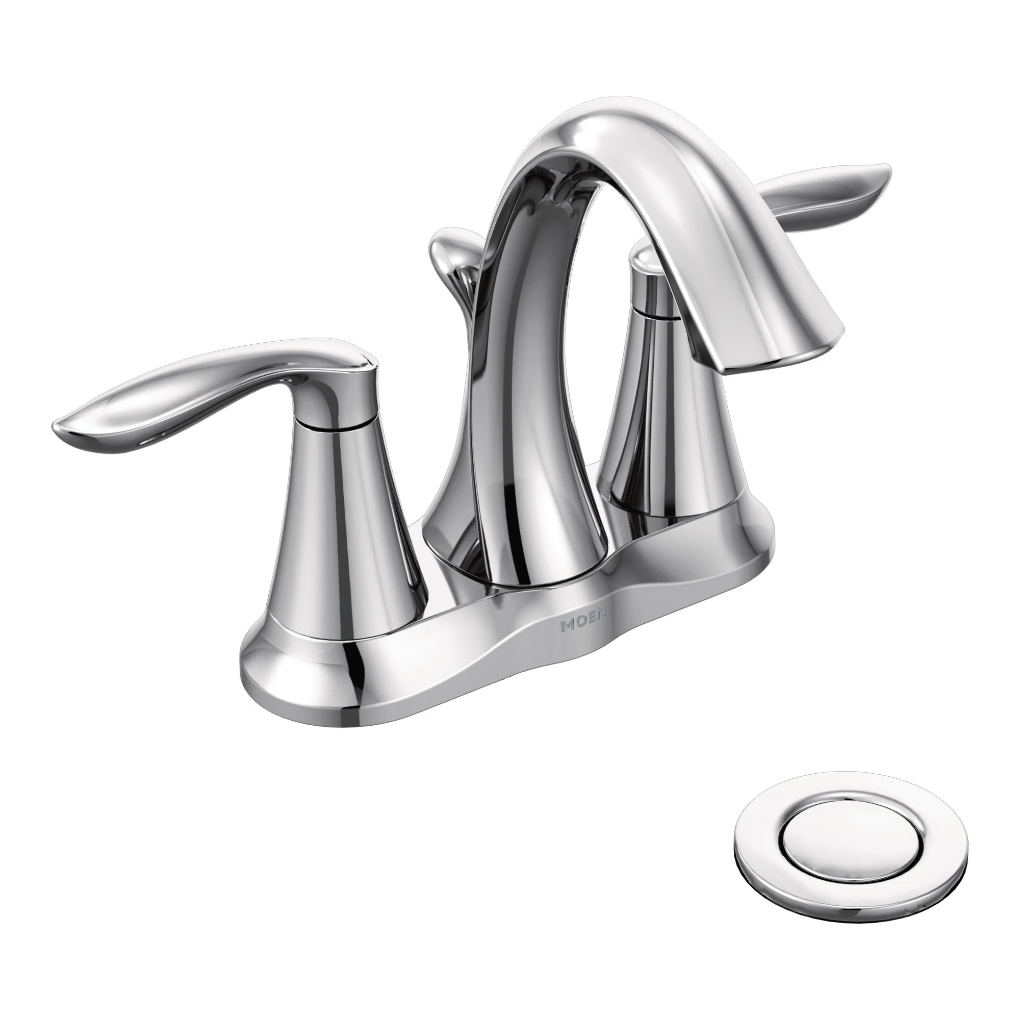 Moen Eva 66410 Two-Handle Bathroom Faucet - Image 2