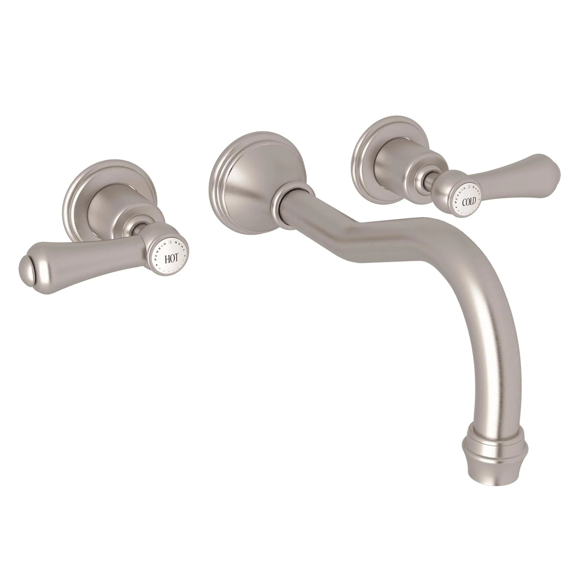 Perrin & Rowe U.3783 Georgian Era Wall Mount Tub Filler - Image 11