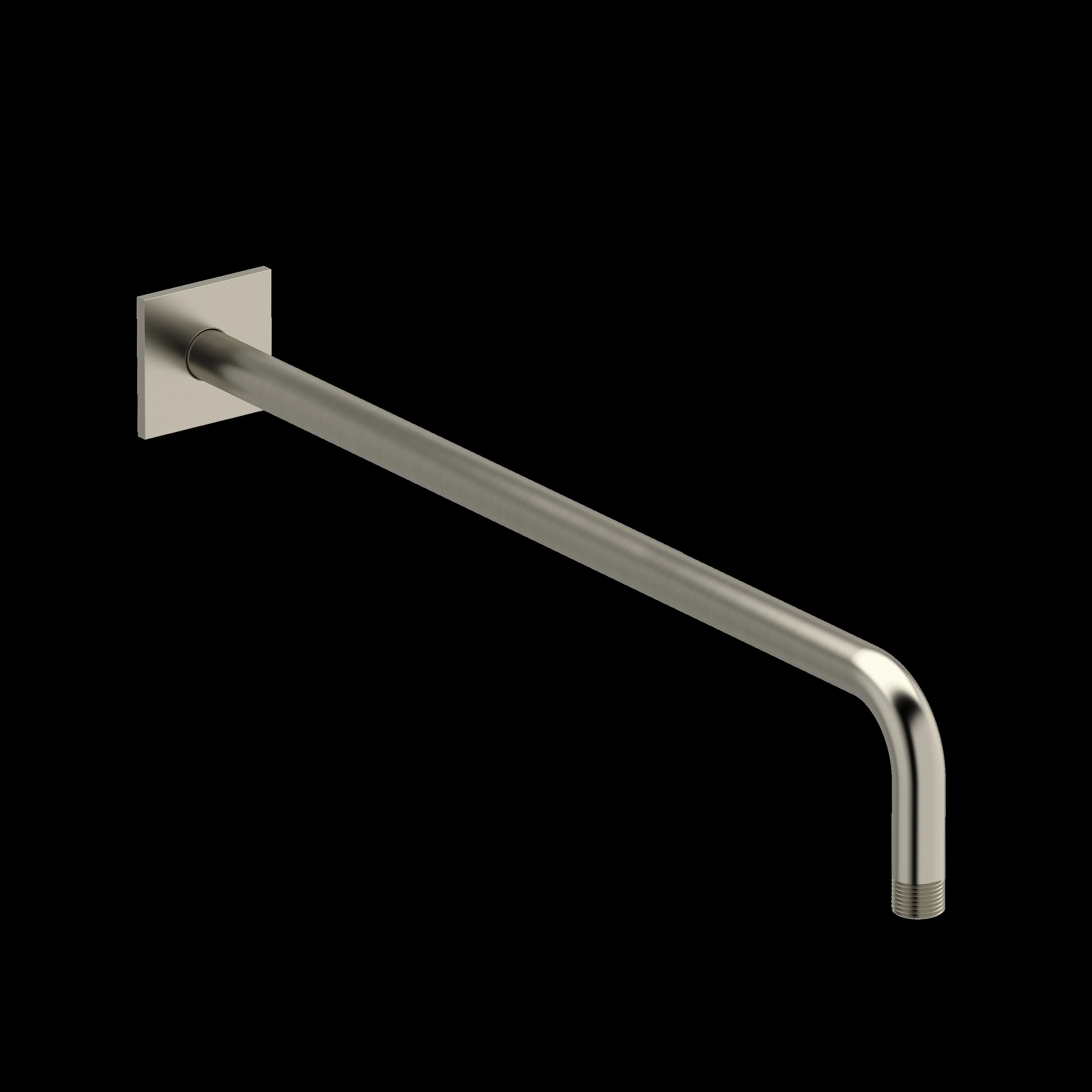 Riobel 533 20" Reach Wall Mount Shower Arm With Square Escutcheon - Image 2
