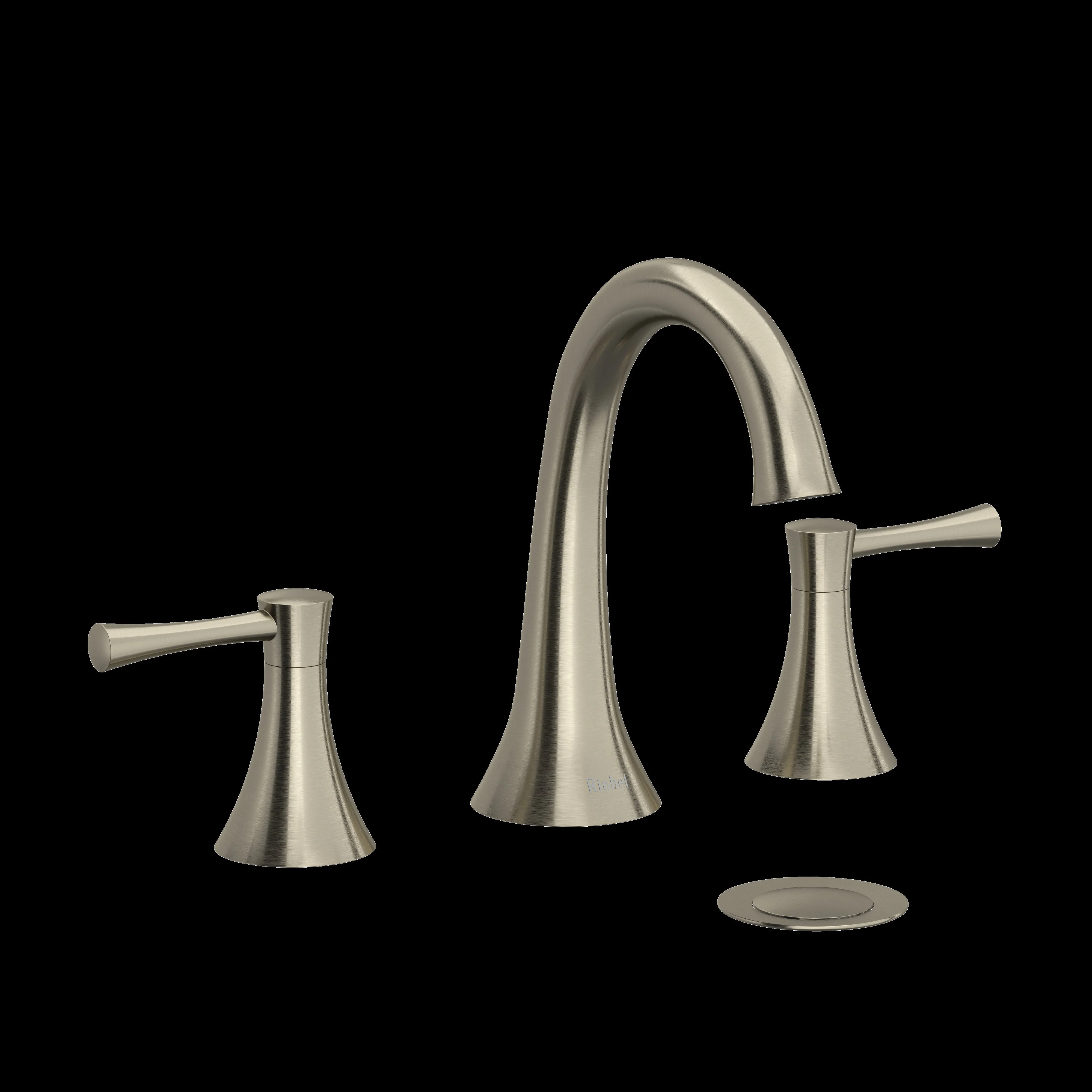 Riobel ED08 Edge Widespread Lavatory Faucet - Image 3
