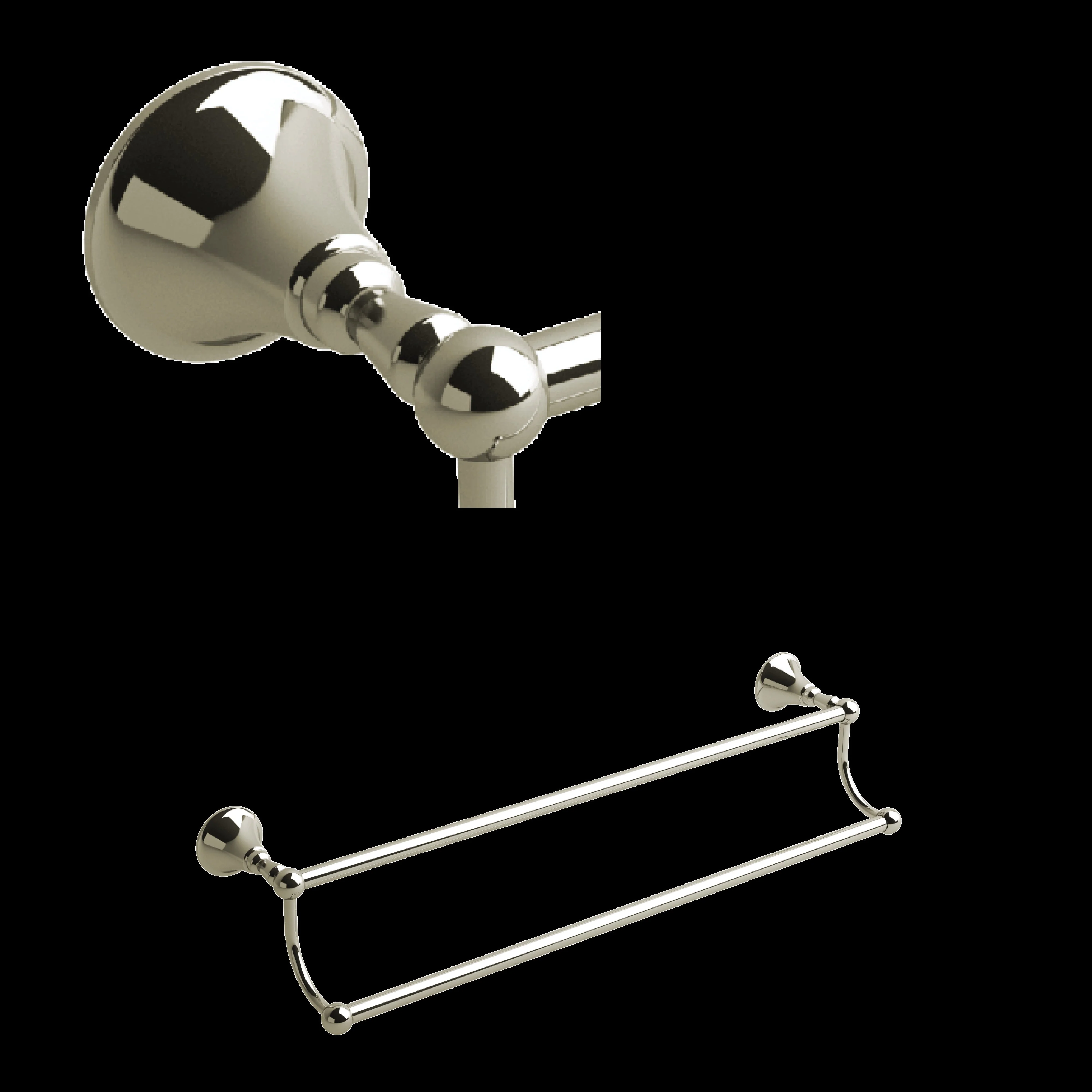 Riobel MM6 Momenti Double 24" Towel Bar - Image 5