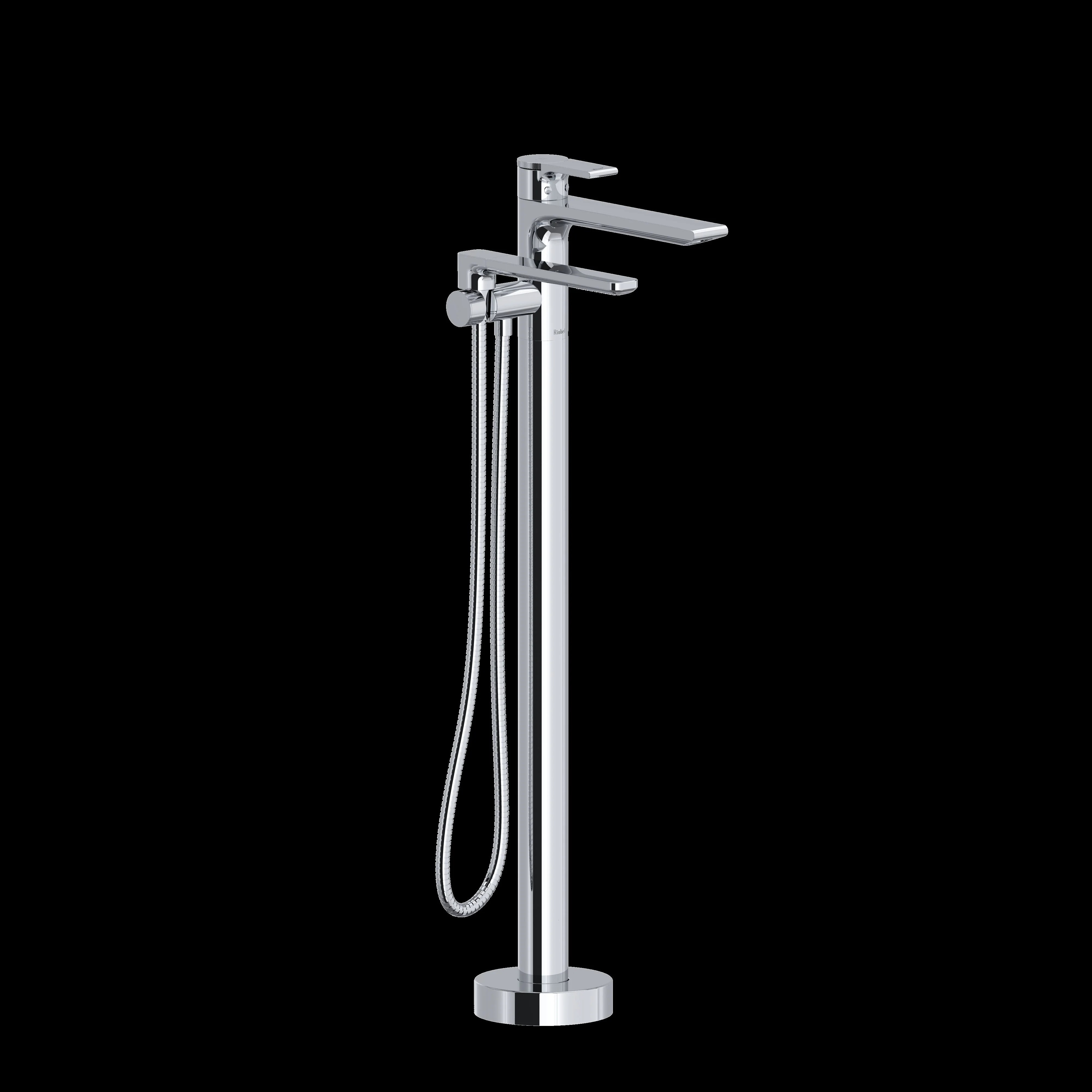 Riobel TFR39 Fresk Single Hole Floor Mount Tub Filler Trim - Image 2