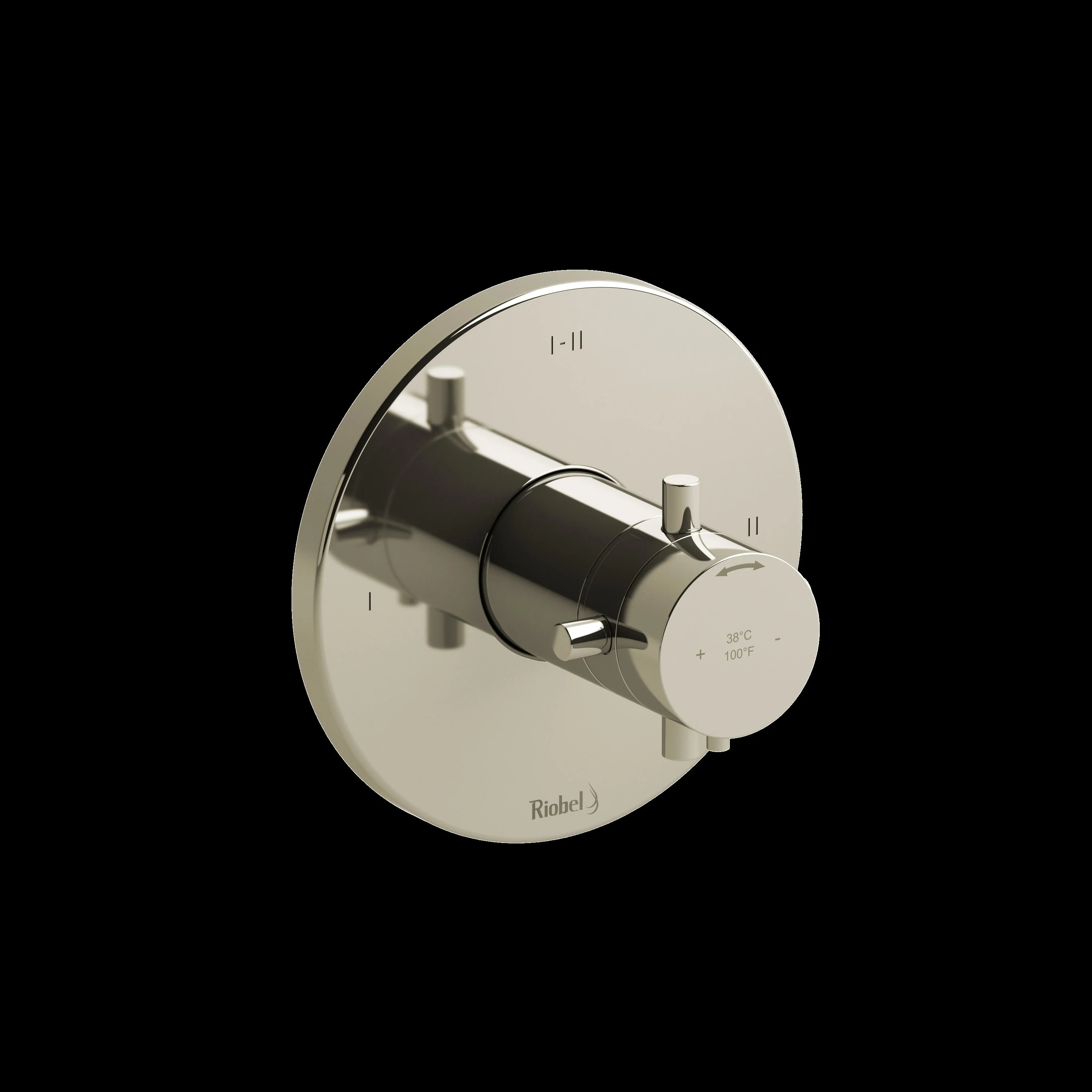 Riobel TPATM23 Pallace 1/2" Therm & Pressure Balance Trim with 3 Functions - Image 3