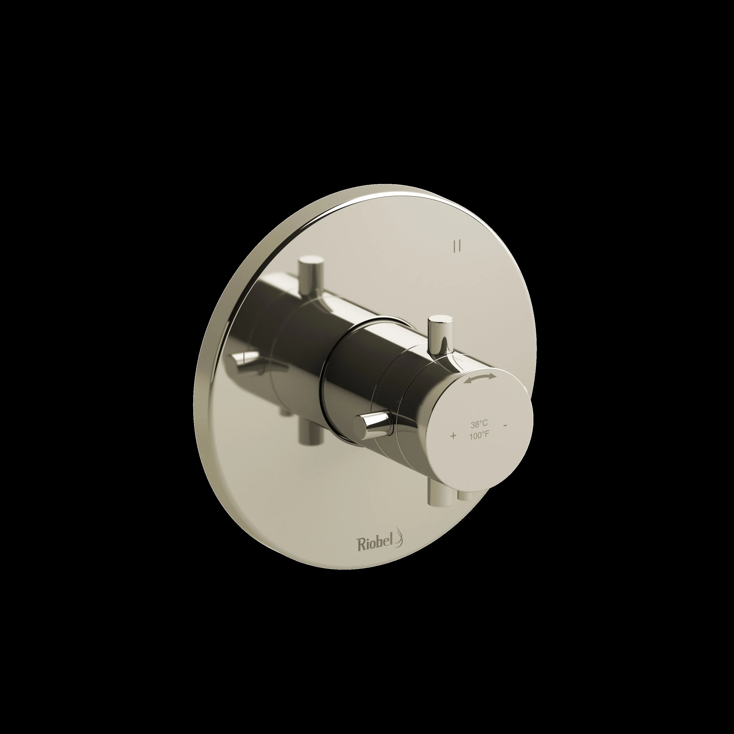 Riobel TPATM47 Pallace 1/2" Therm & Pressure Balance Trim with 3 Functions - Image 3