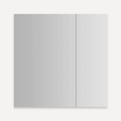 Robern M Reserve M Series Reserve Cabinet, 30" × 30" × 6", Double Door, Polished Edge, Electric+ Upgrade