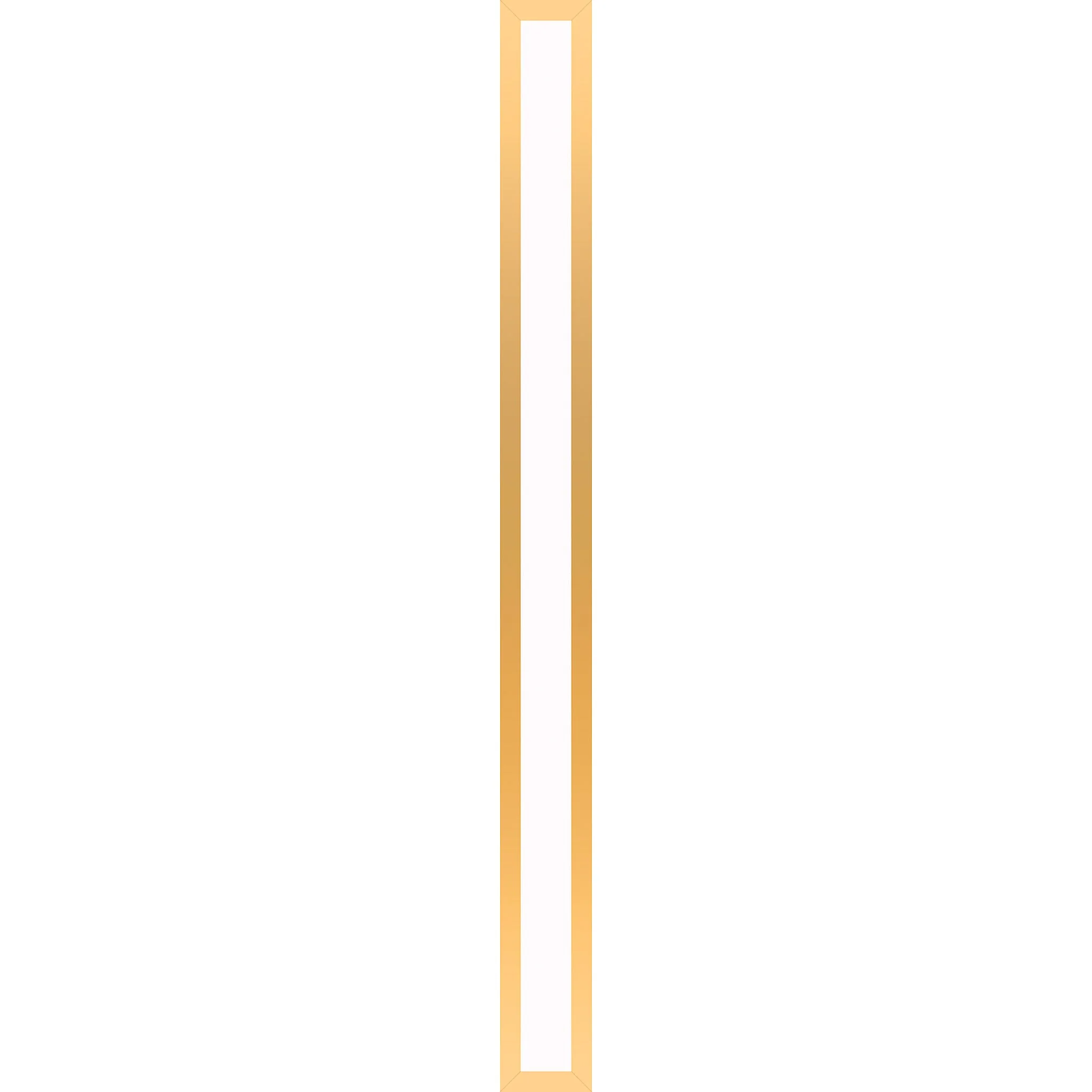 robern PL3.540TLSC82DV Profiles Framed Lighting, 3-1/2" x 40" x 4-5/8", Matte Gold, Variable 2700K to 5600K Temperature (Warm to Cool Light)