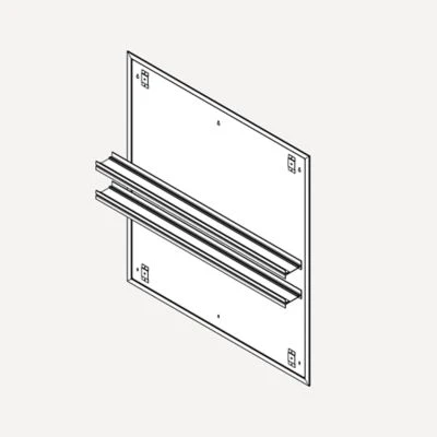 Robern Profiles Mirror Ganging Kit, 36" W x 40" H