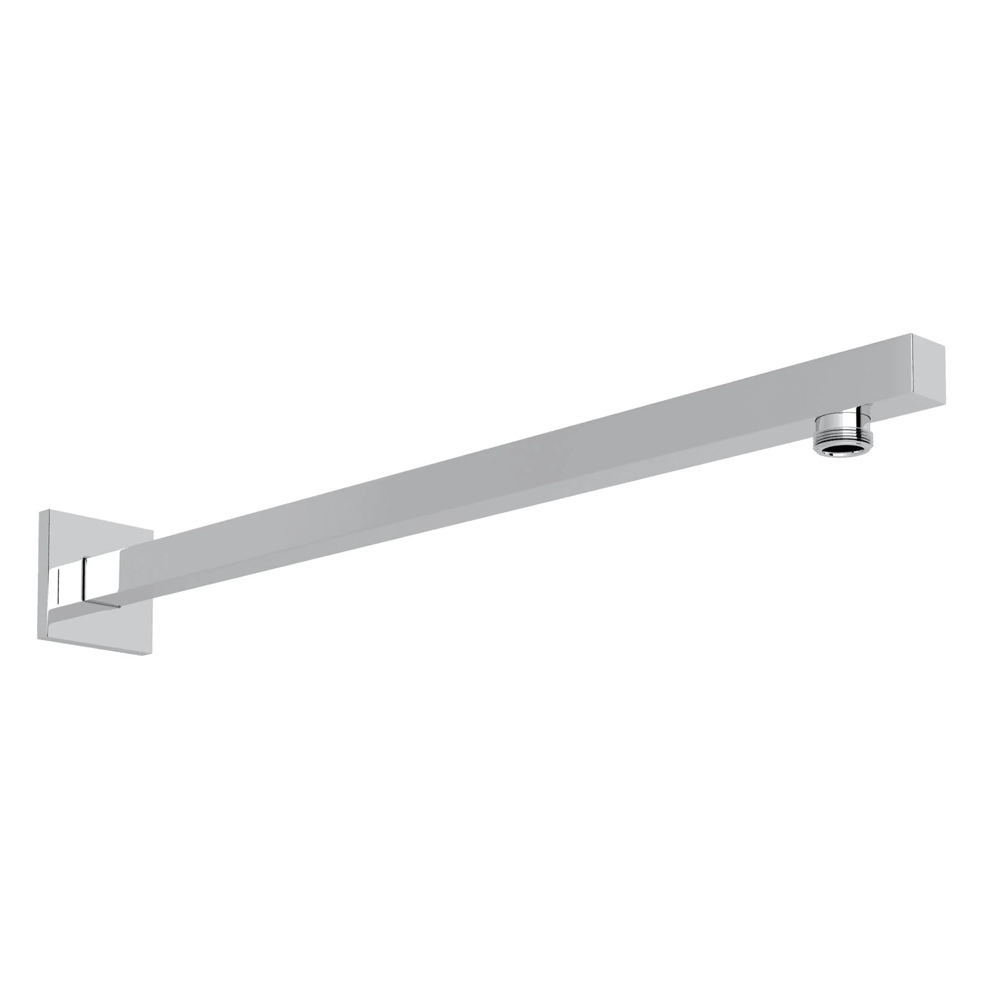ROHL 1410/16 17" Reach Wall Mount Shower Arm With Square Escutcheon