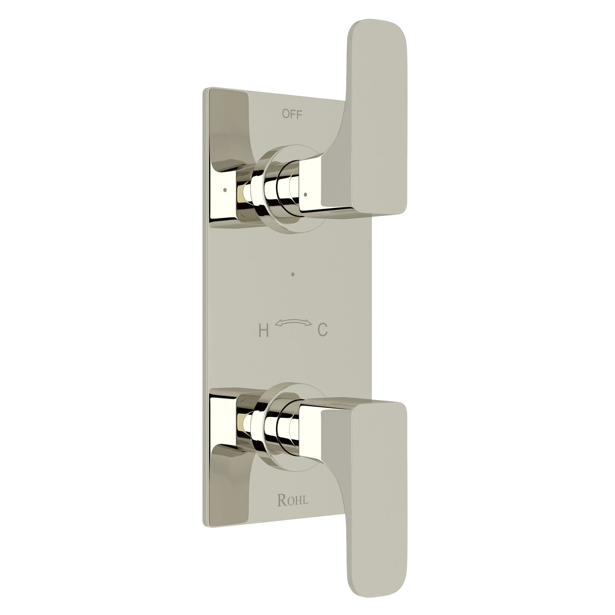 ROHL CU390 Quartile 1/2" Thermostatic Trim with Diverter - Image 2