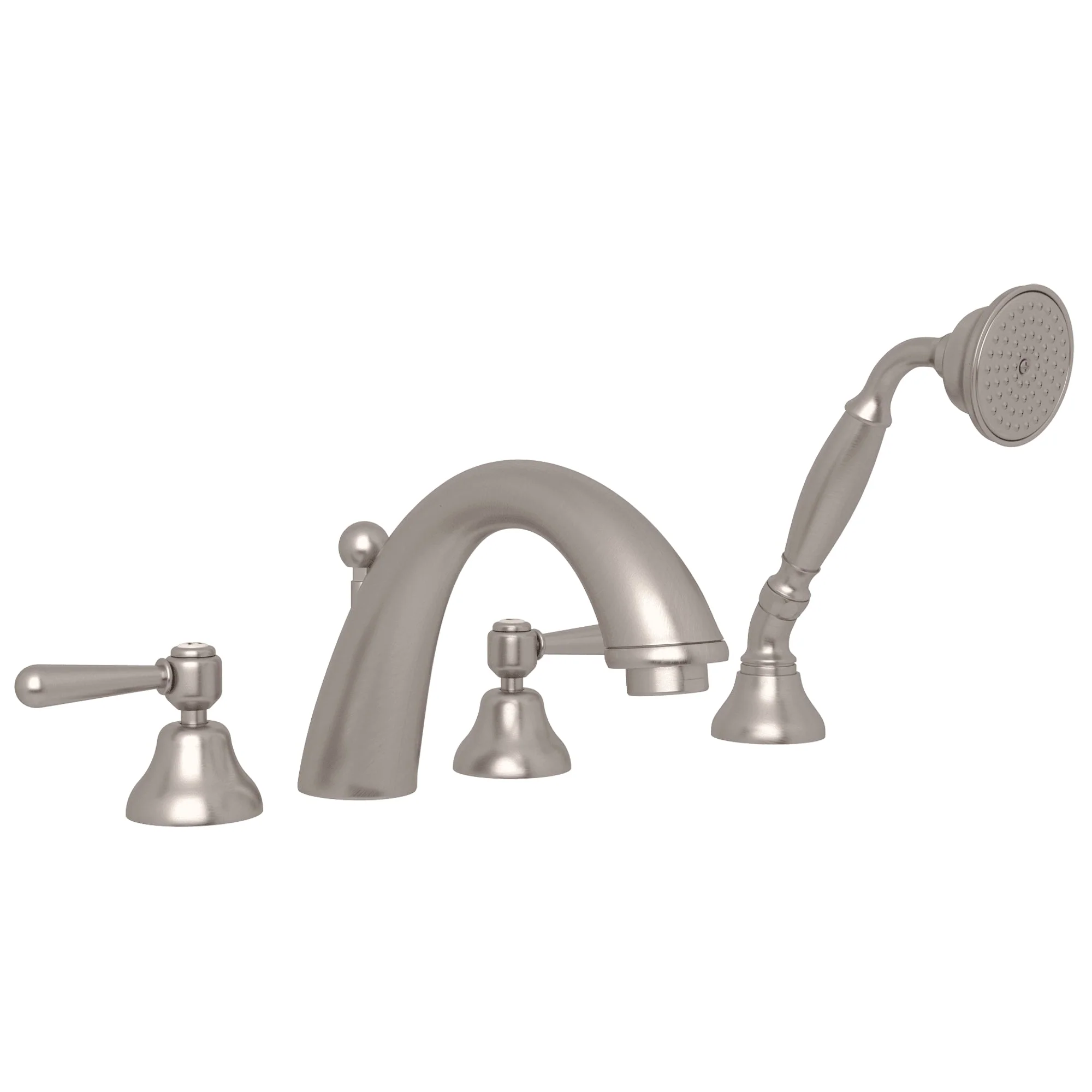 ROHL A2764 Verona 4-Hole Deck Mount Tub Filler - Image 4