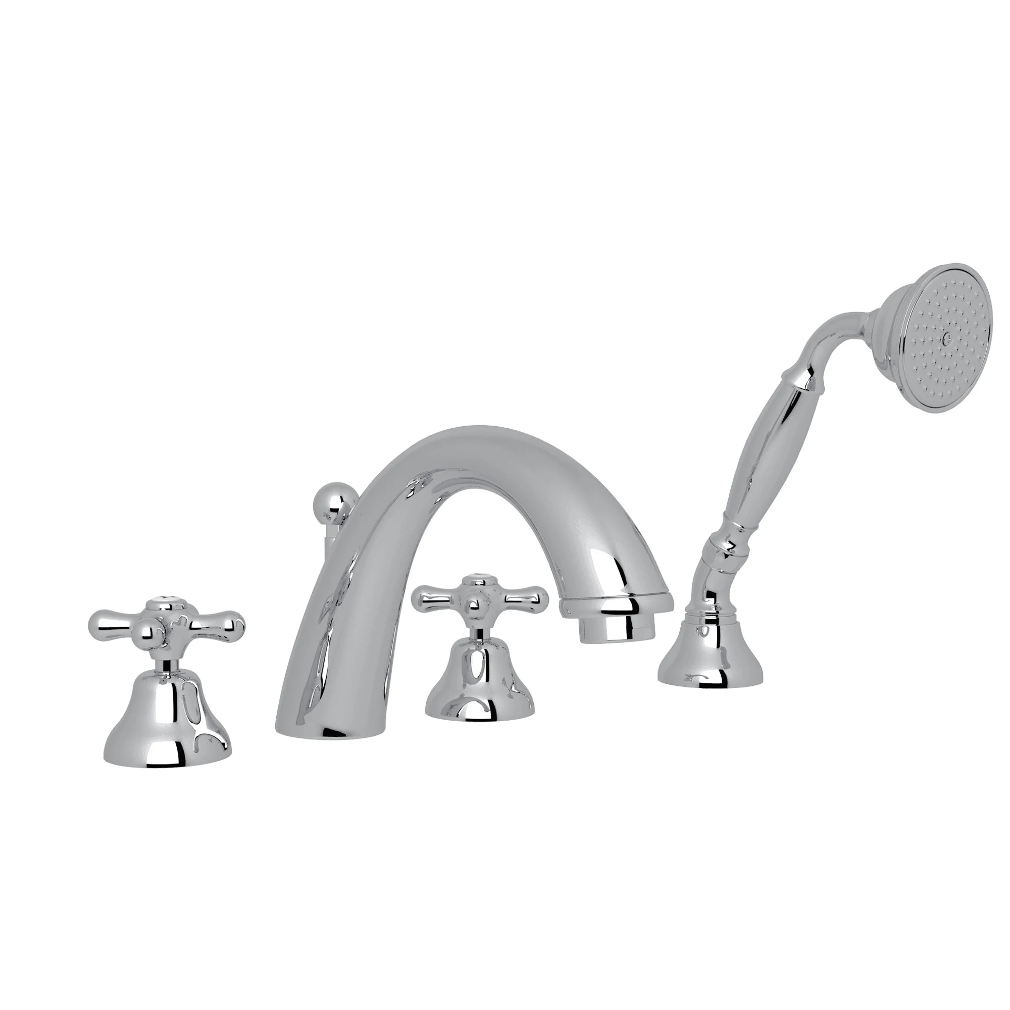 ROHL A2764 Verona 4-Hole Deck Mount Tub Filler - Image 5