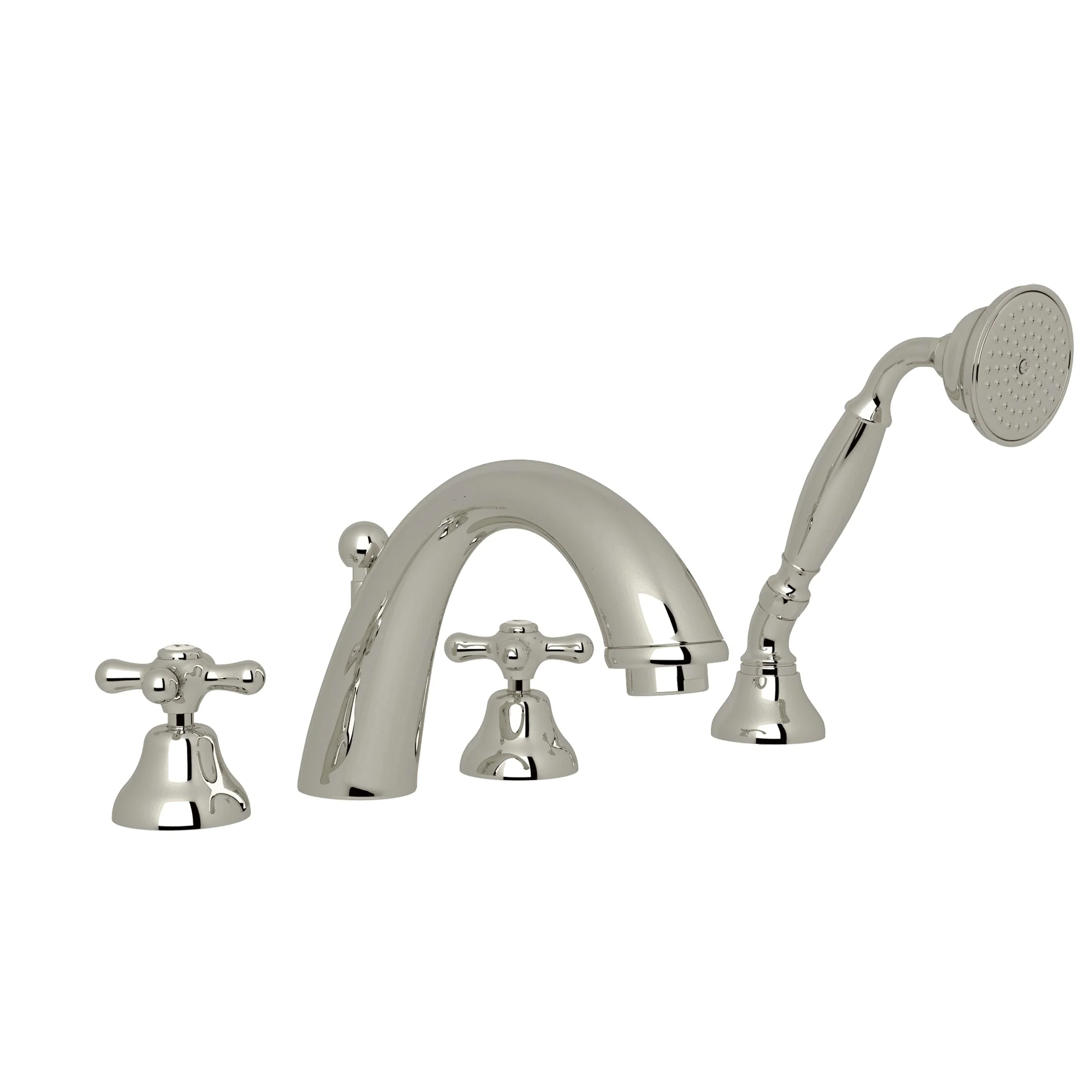 ROHL A2764 Verona 4-Hole Deck Mount Tub Filler - Image 7