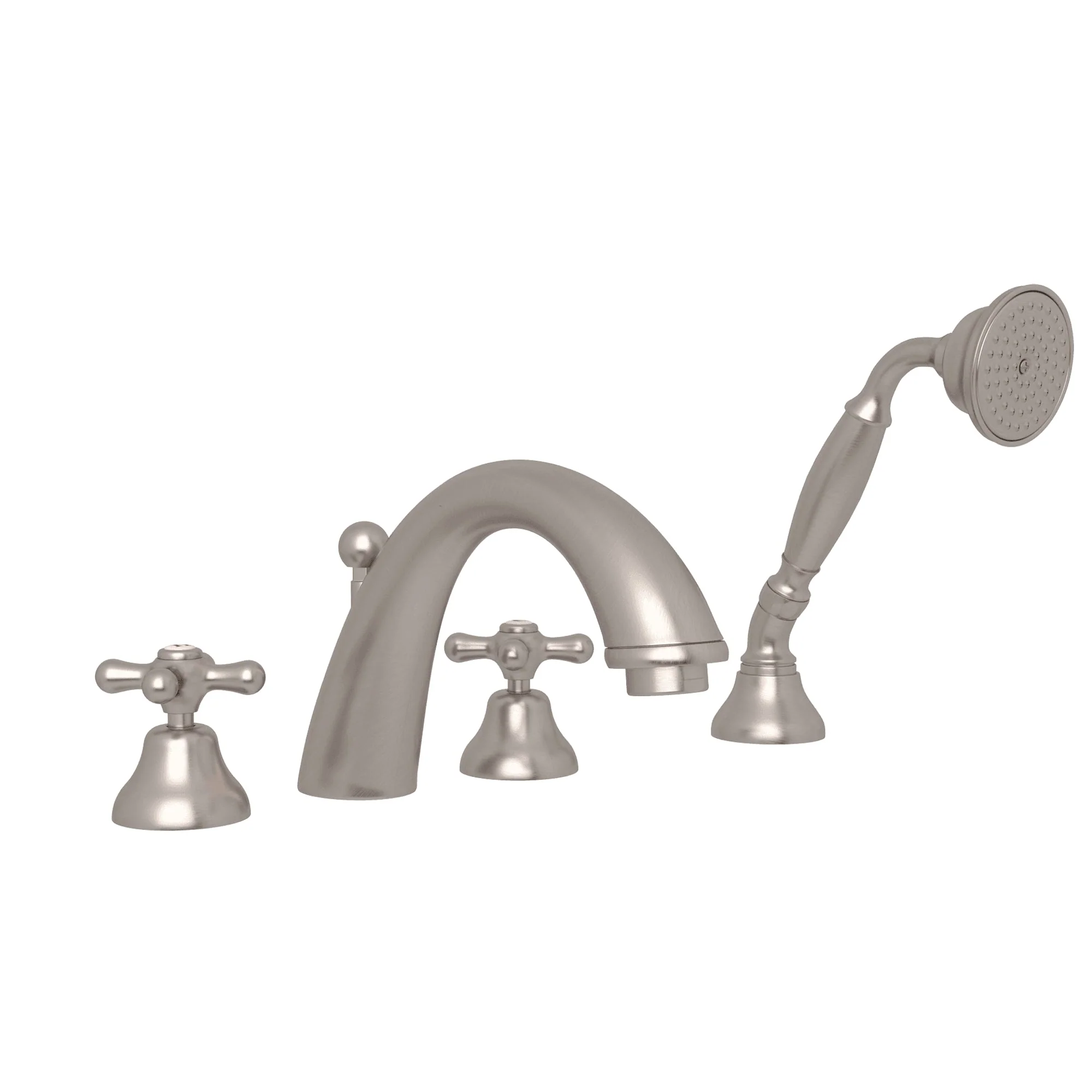 ROHL A2764 Verona 4-Hole Deck Mount Tub Filler - Image 8