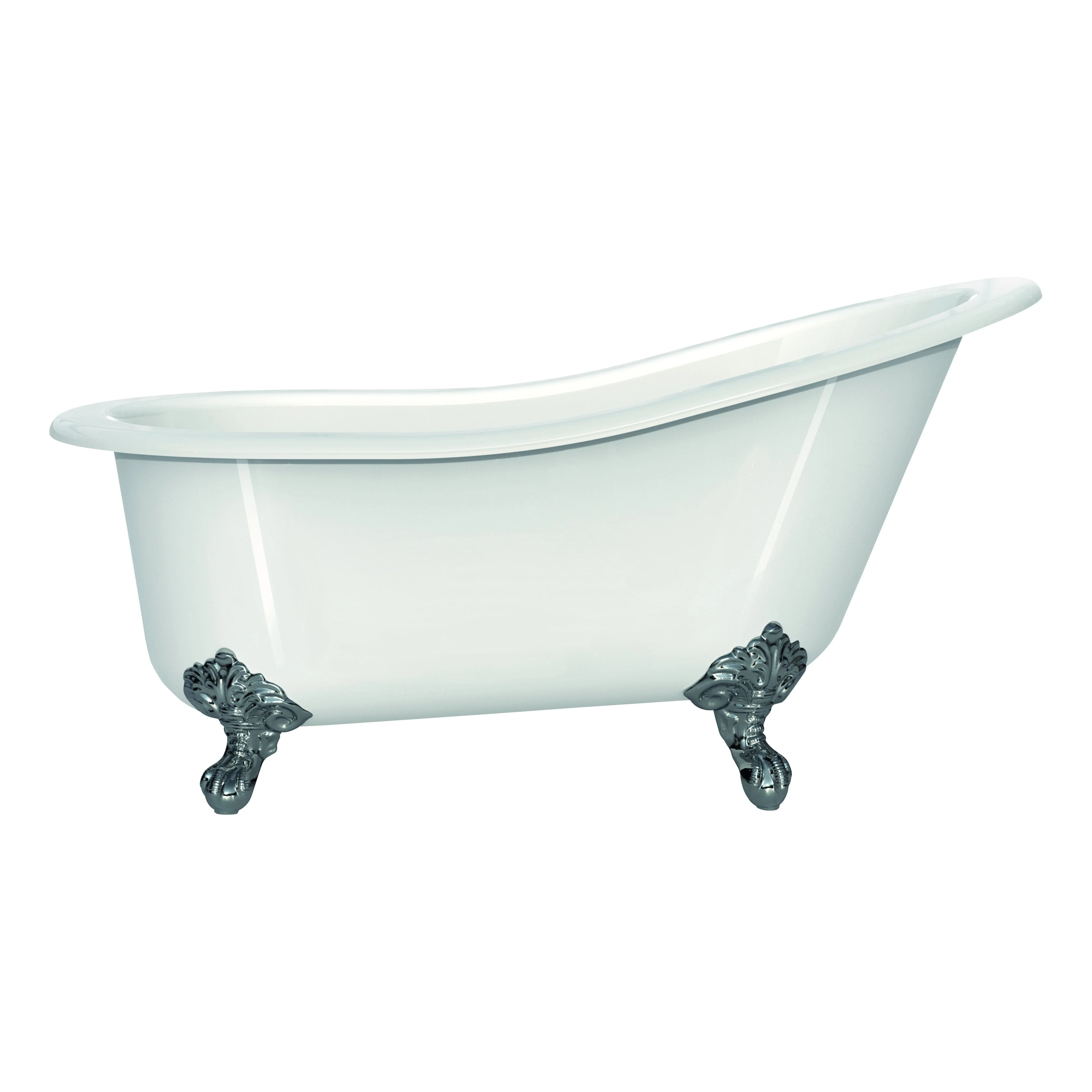 Victoria+Albert SHR Shropshire 61" x 30" Freestanding  Slipper Bathtub - Image 3